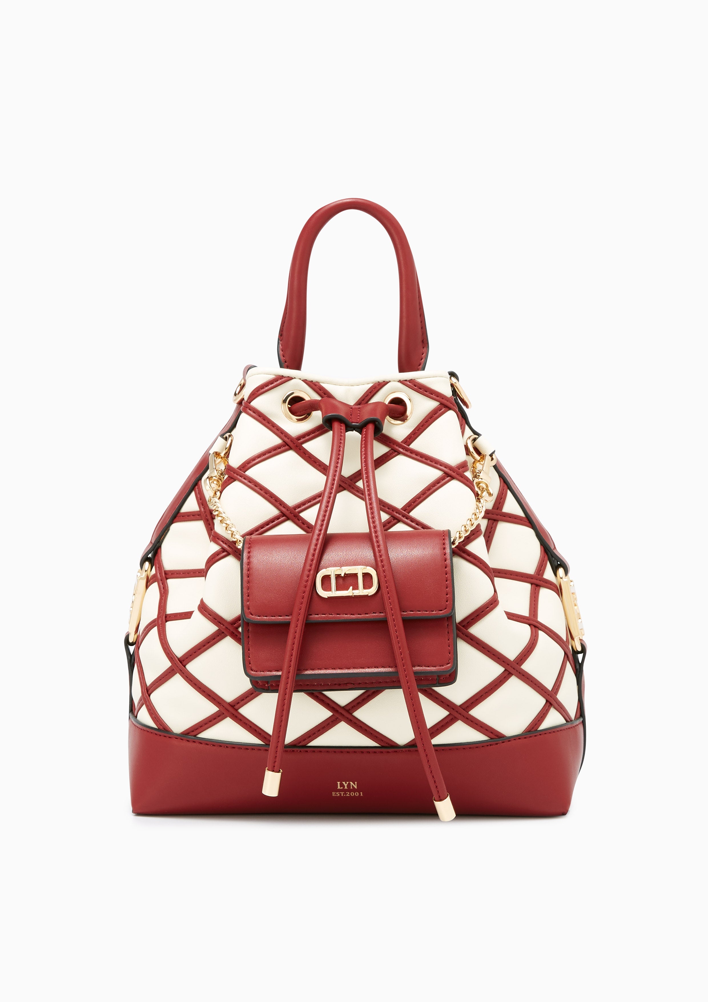 Abelyn Bucket Bag Red