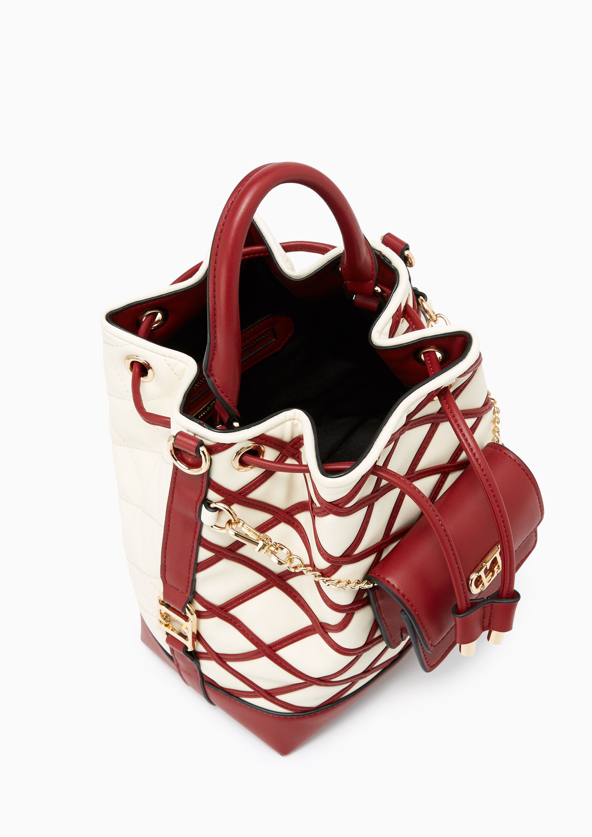 Abelyn Bucket Bag Red