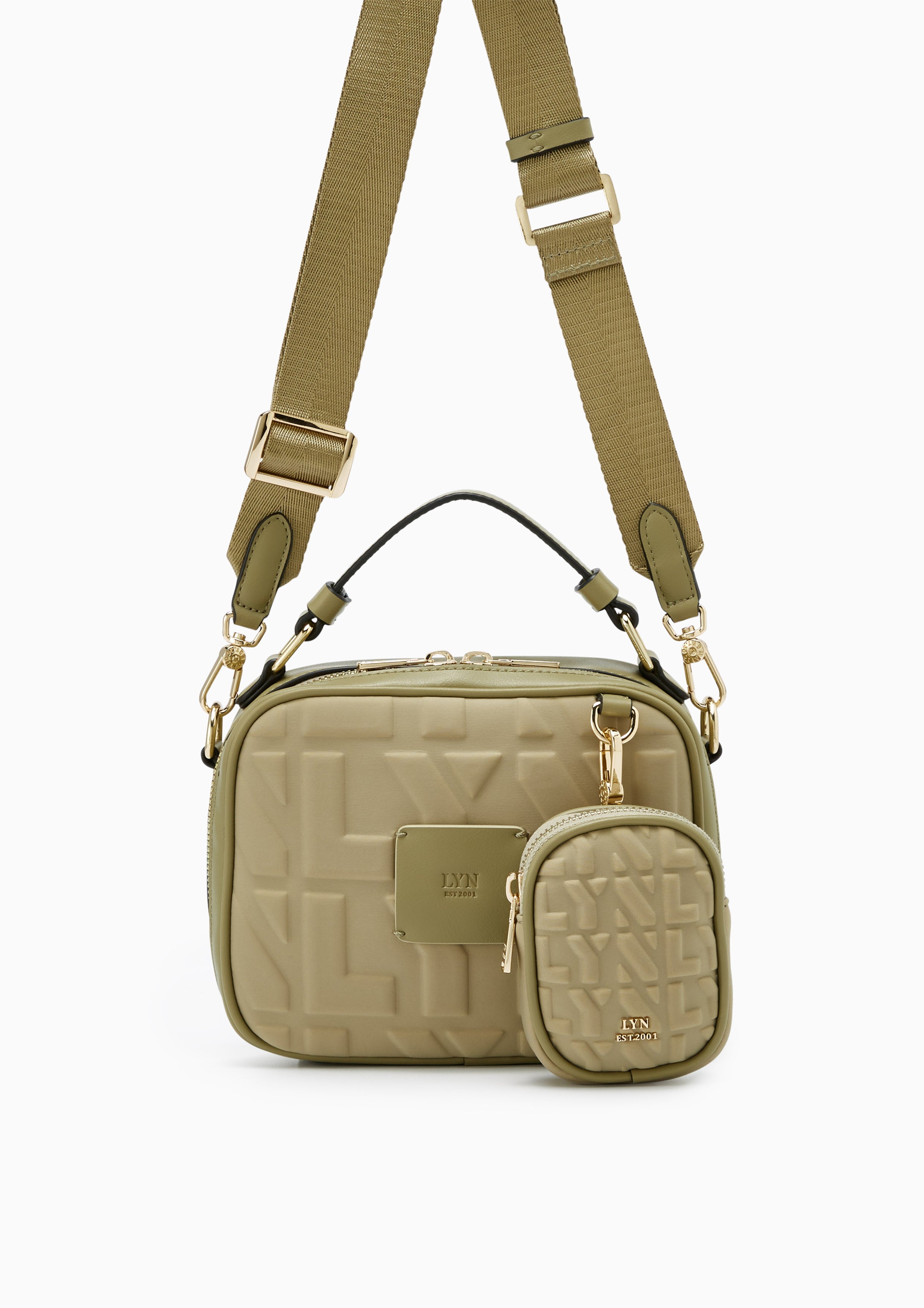 Sheen Top Handbag Green