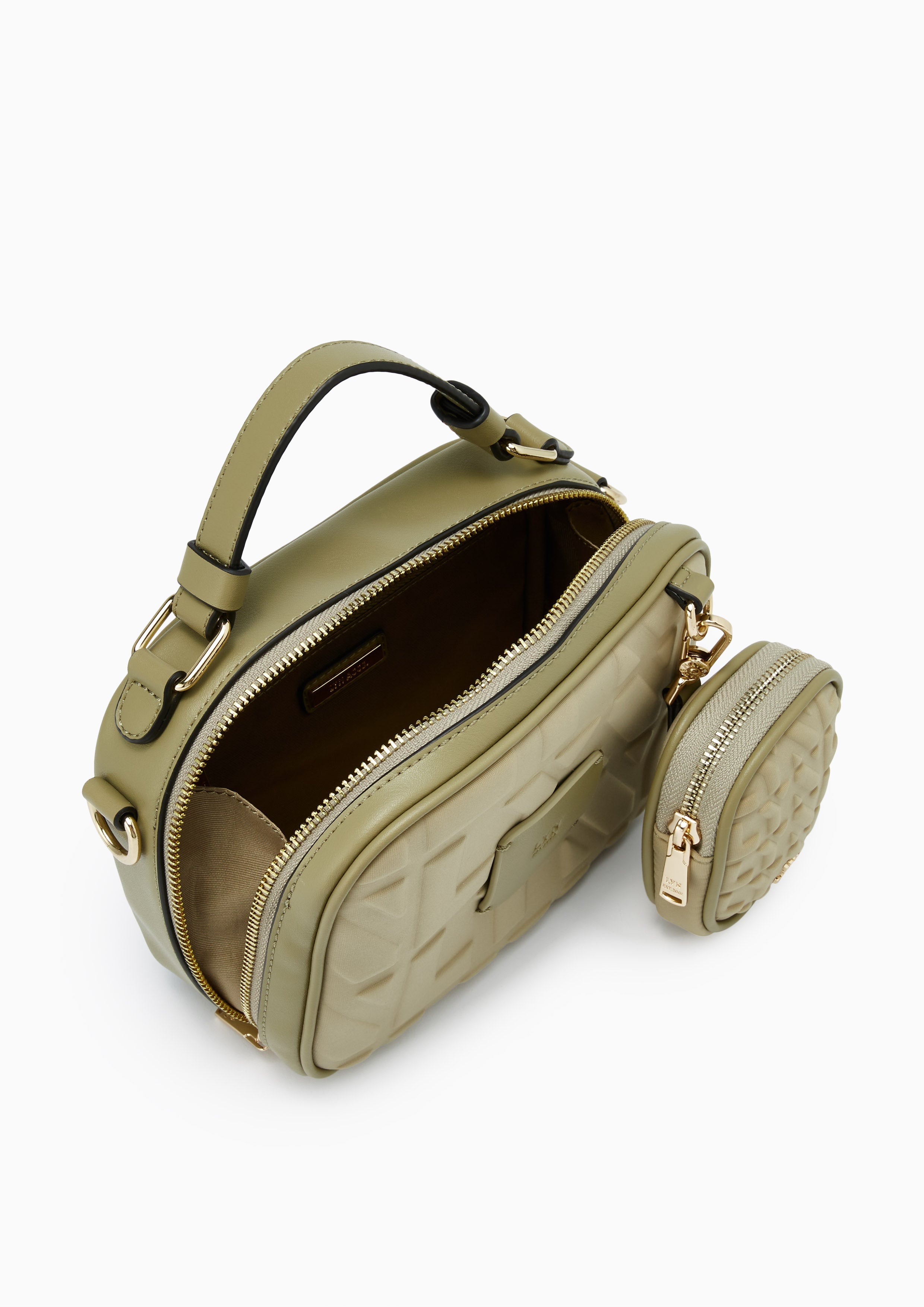 Sheen Top Handbag Green