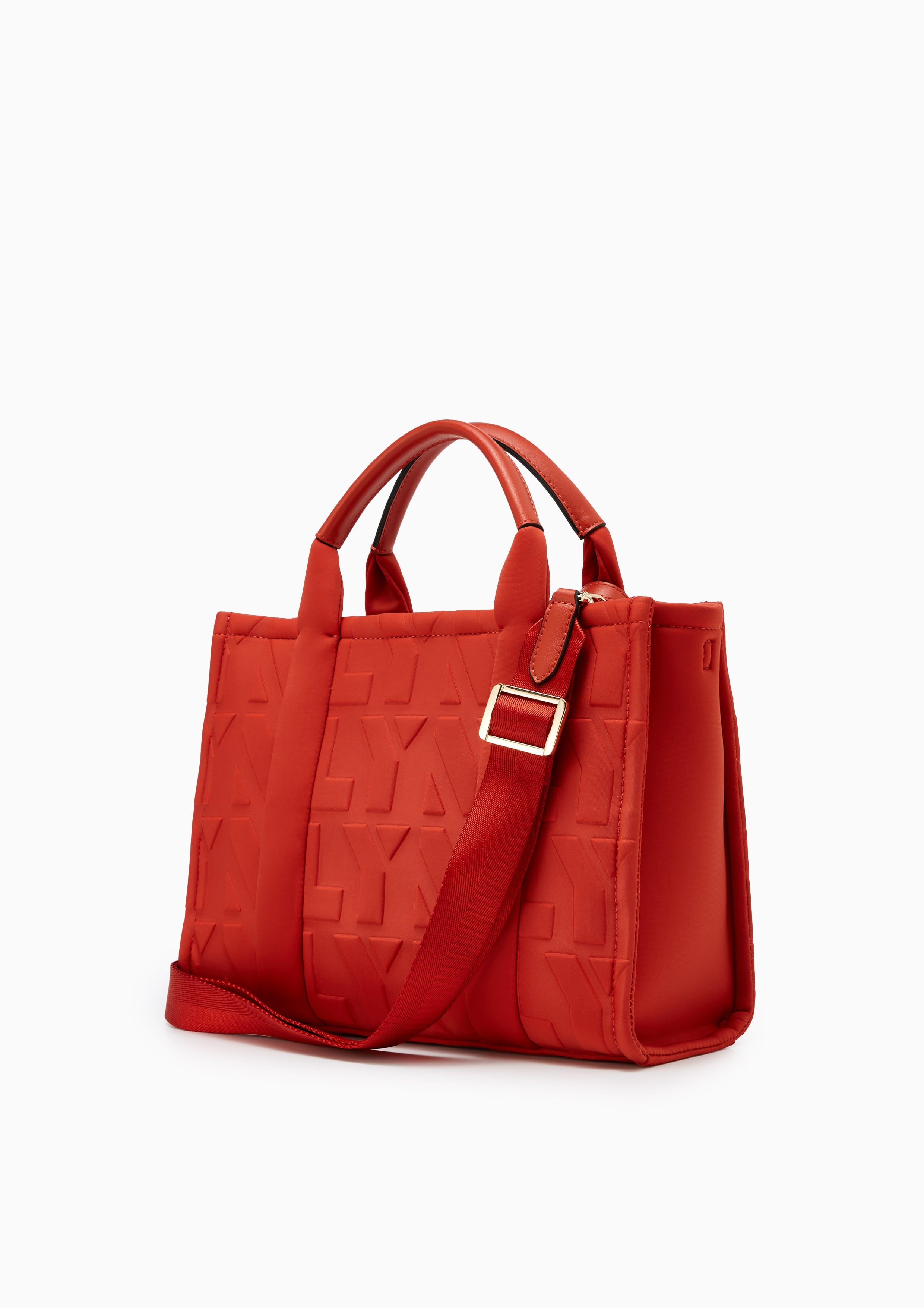 Sheen L Tote Bag Dark Orange