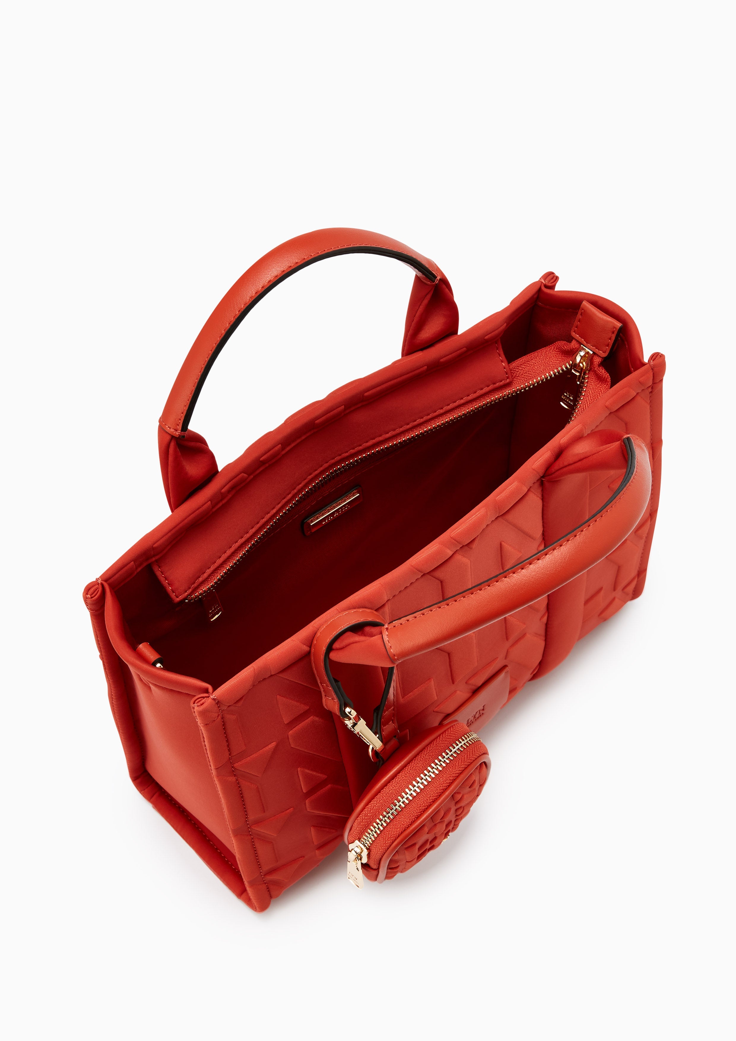 Sheen L Tote Bag Dark Orange