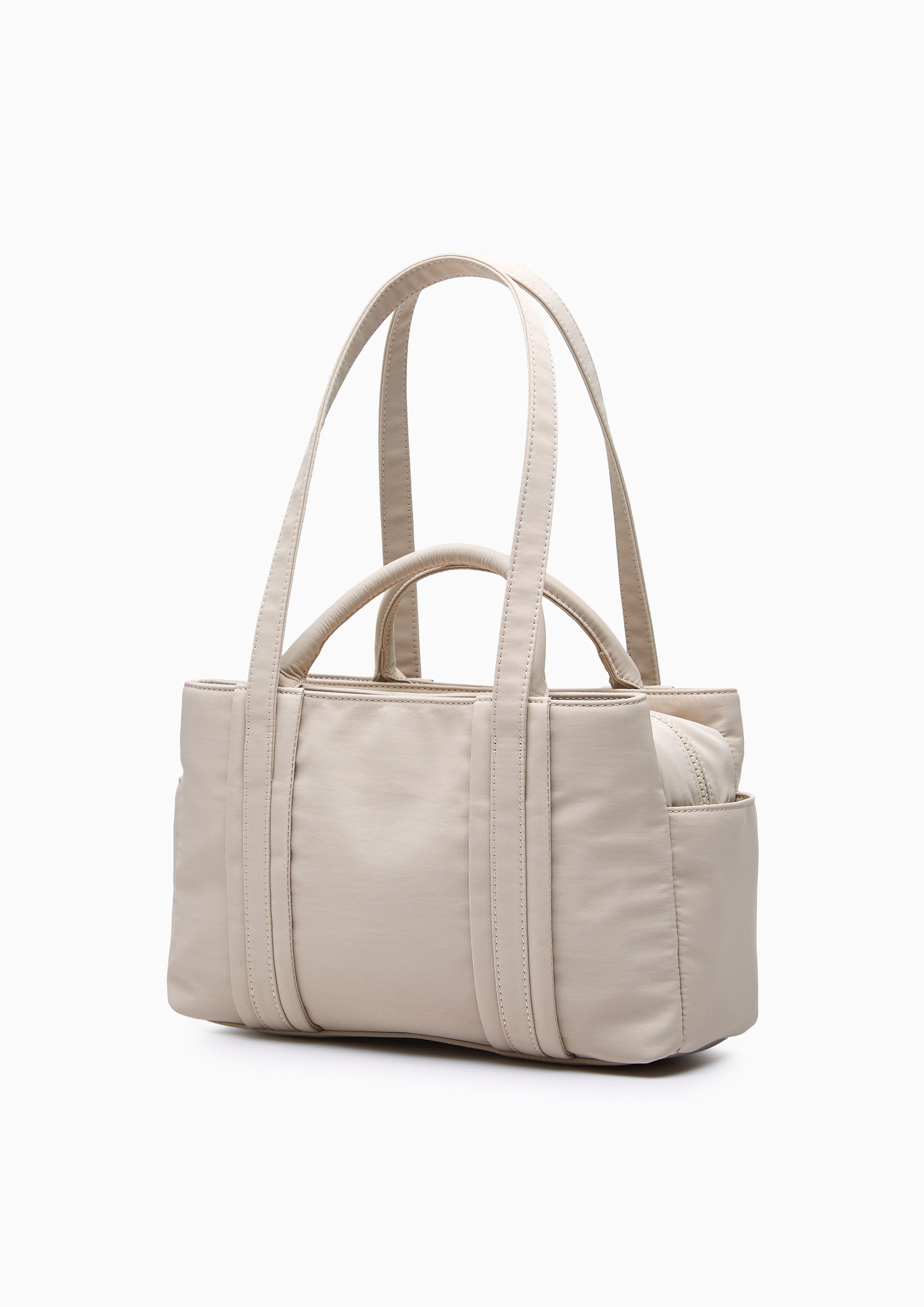 Bimmy Medium Handbag Beige