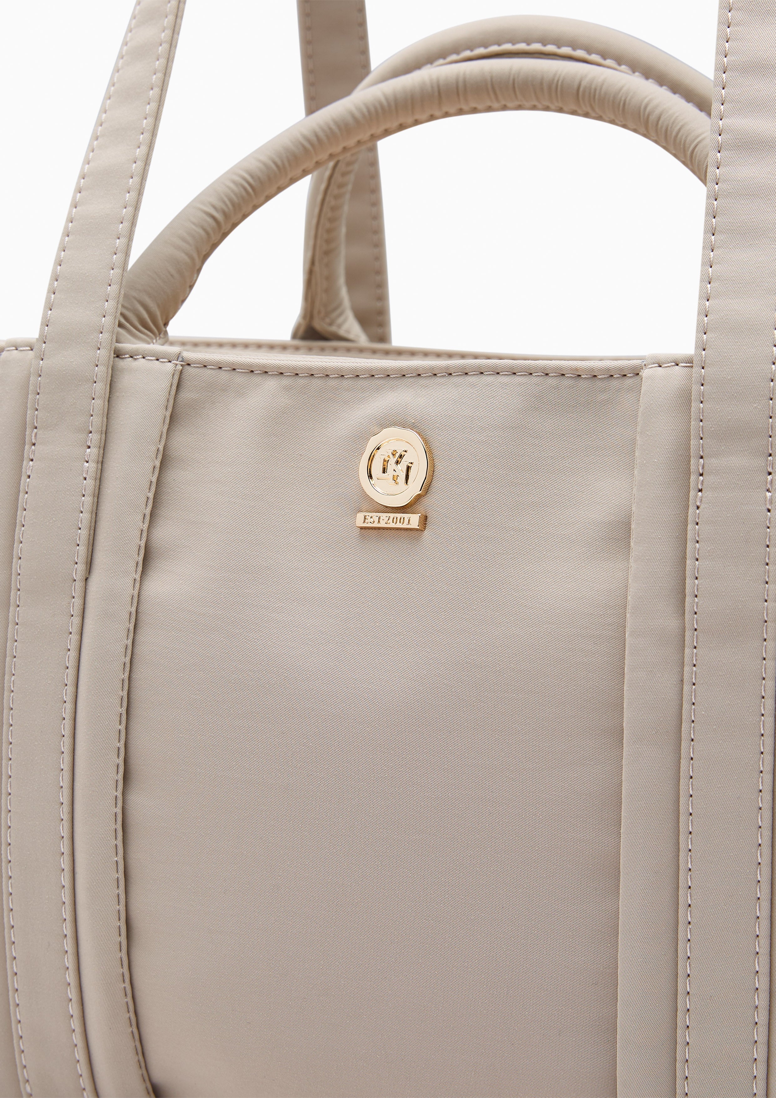 Bimmy Medium Handbag Beige