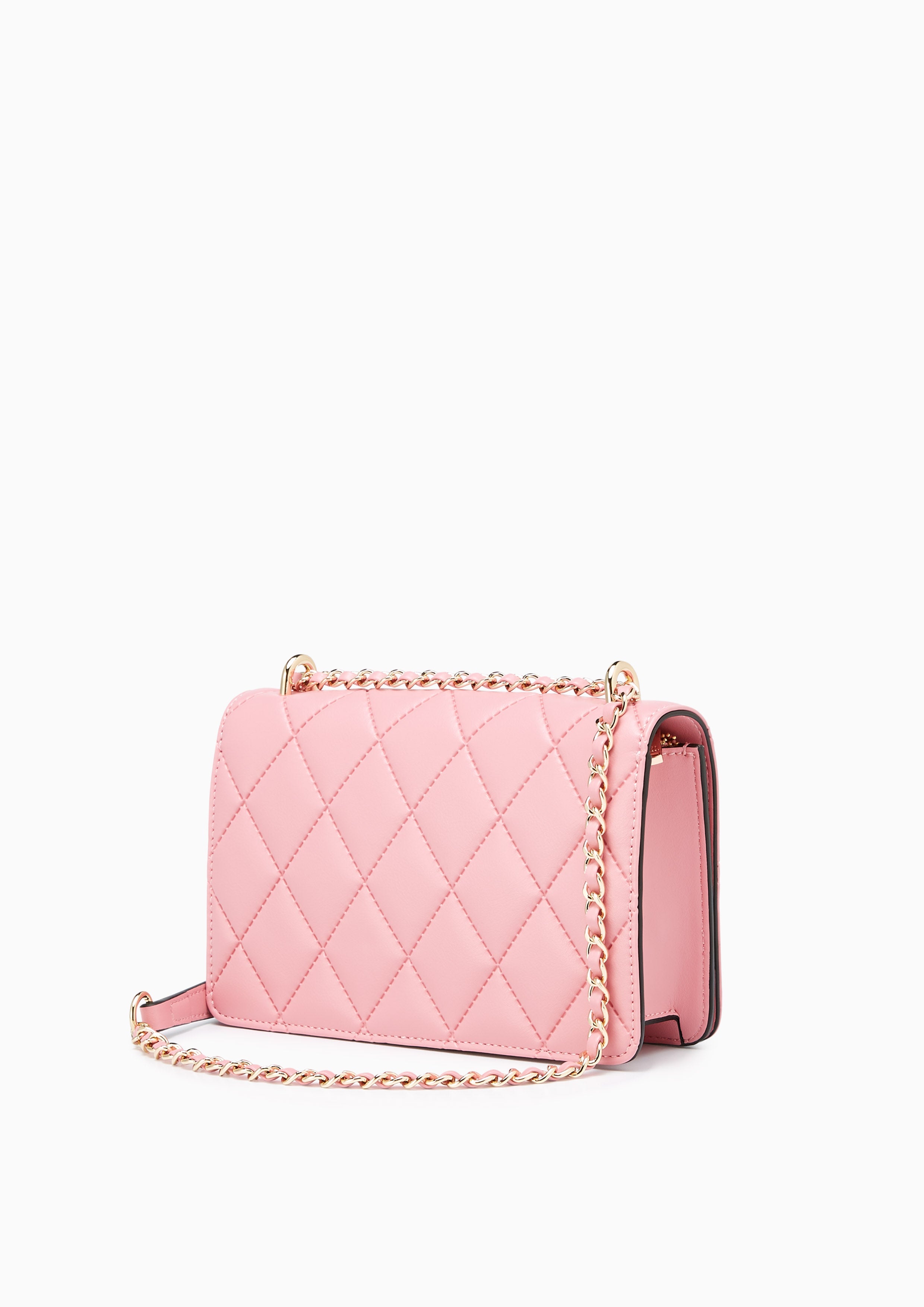 Emma Clutch With Chain Pink