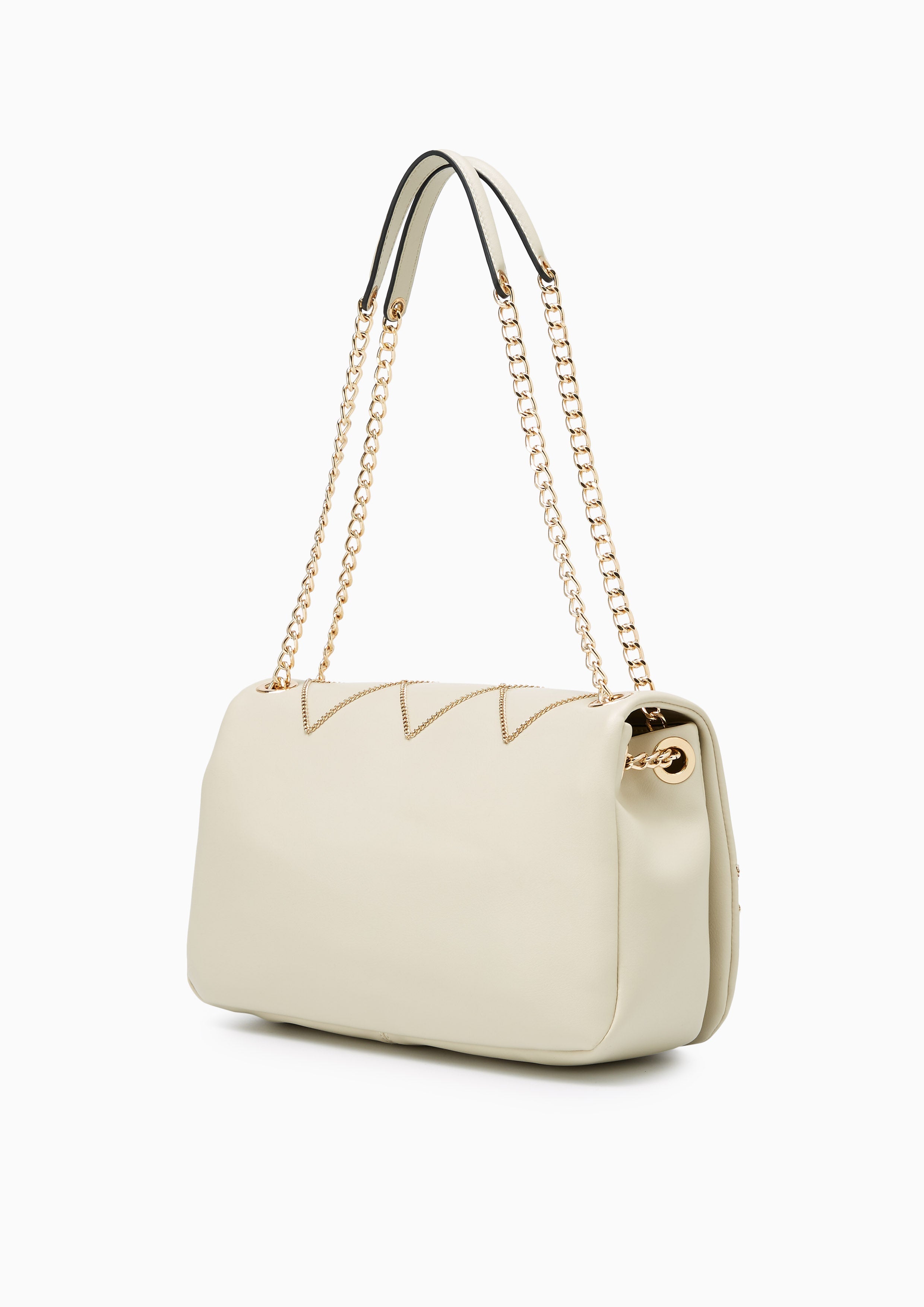 Tina L Shoulder Bag Light Grey