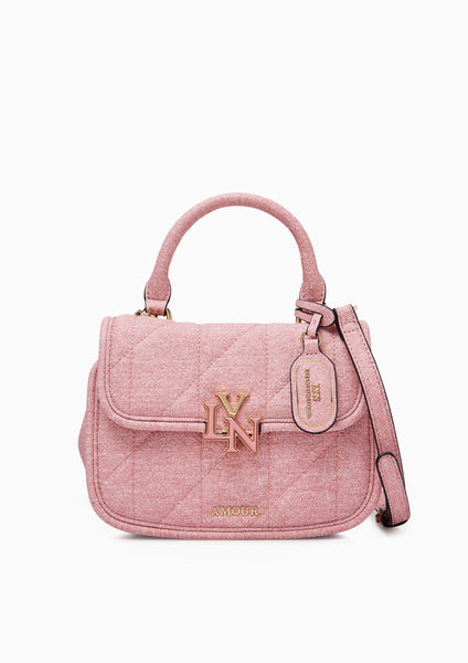 【LYN】Fontia Ime Mini クロスボディバッグ ピンク FONTIA IME MINI CROSSBODY : ร้านลินออนไลน์อย่างเป็นทางการ