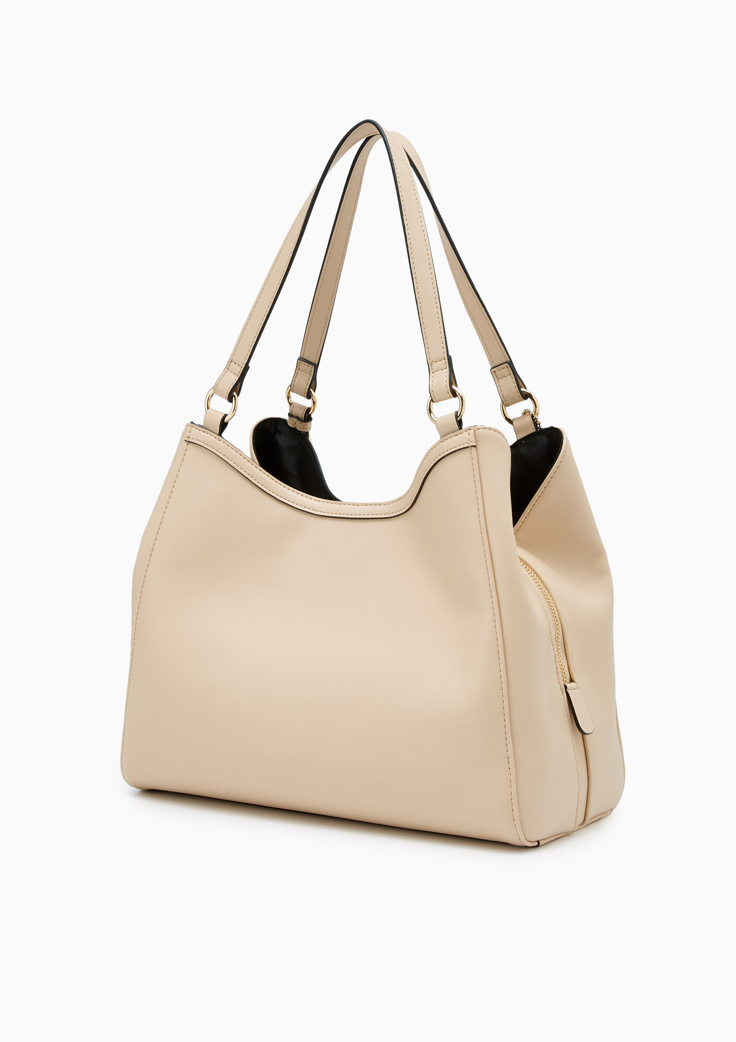 Lilla Hobo Crossbody Bag Beige