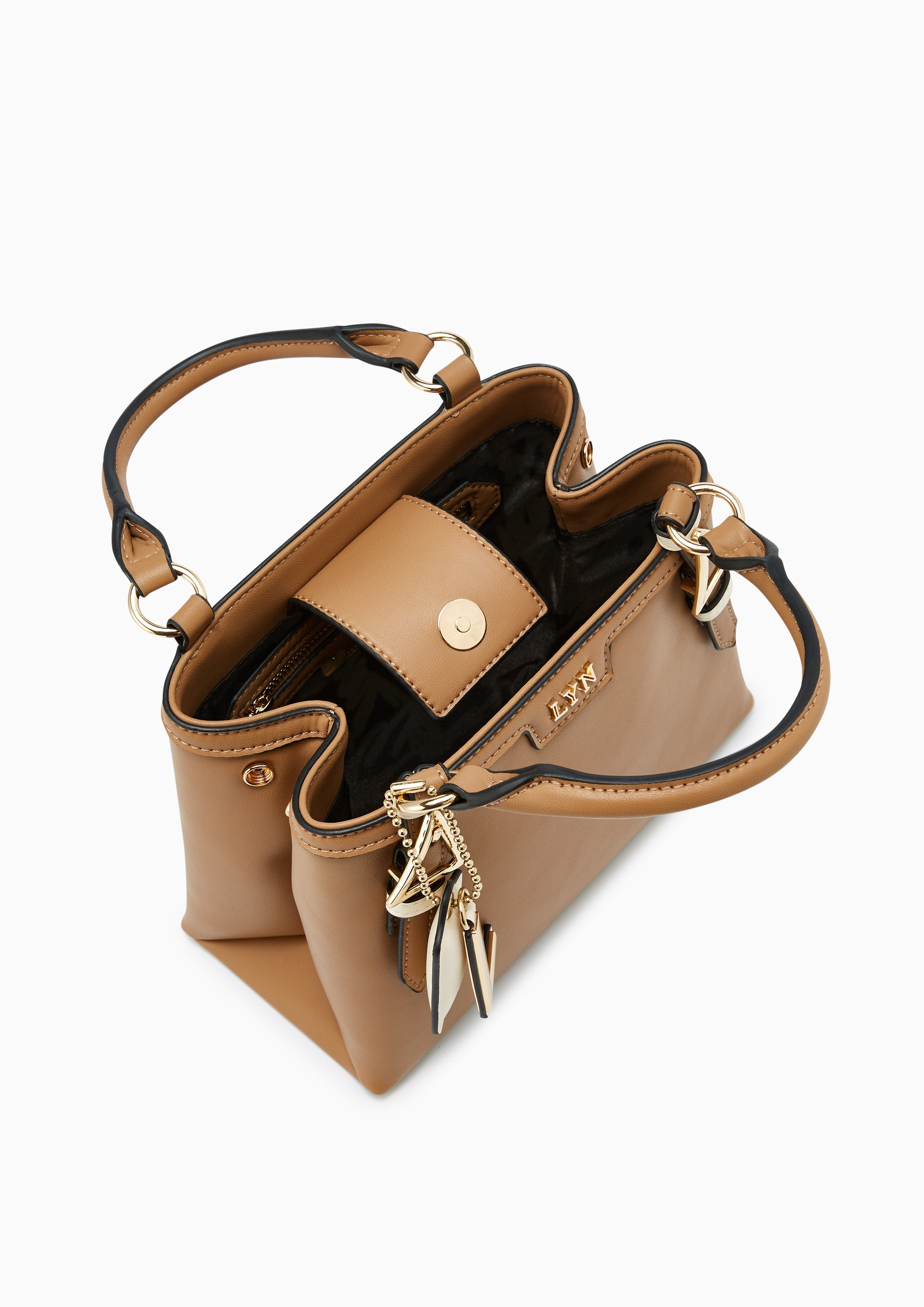 Lilla Top M Handbag Brown