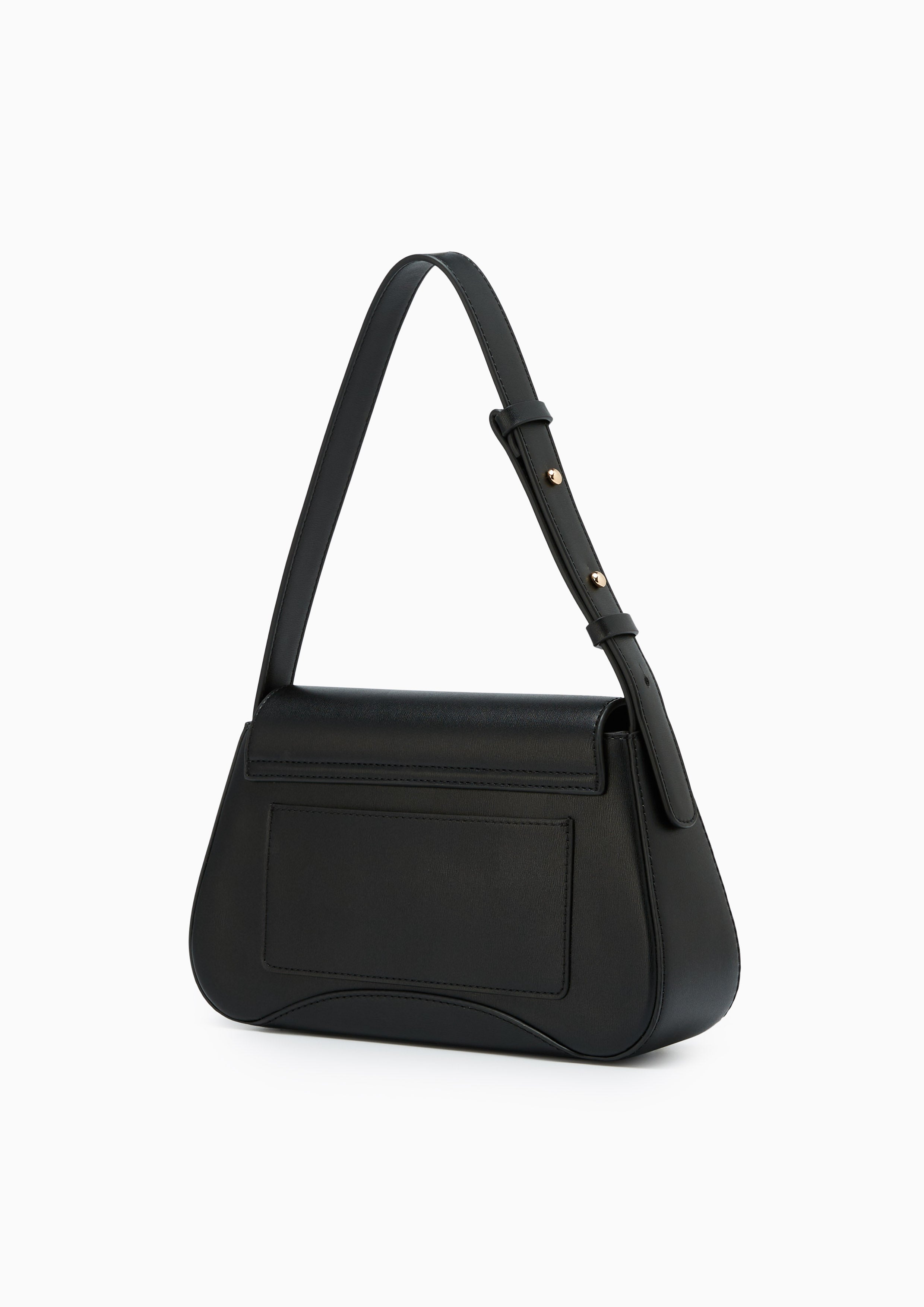 Trangle Shoulder Bag Black