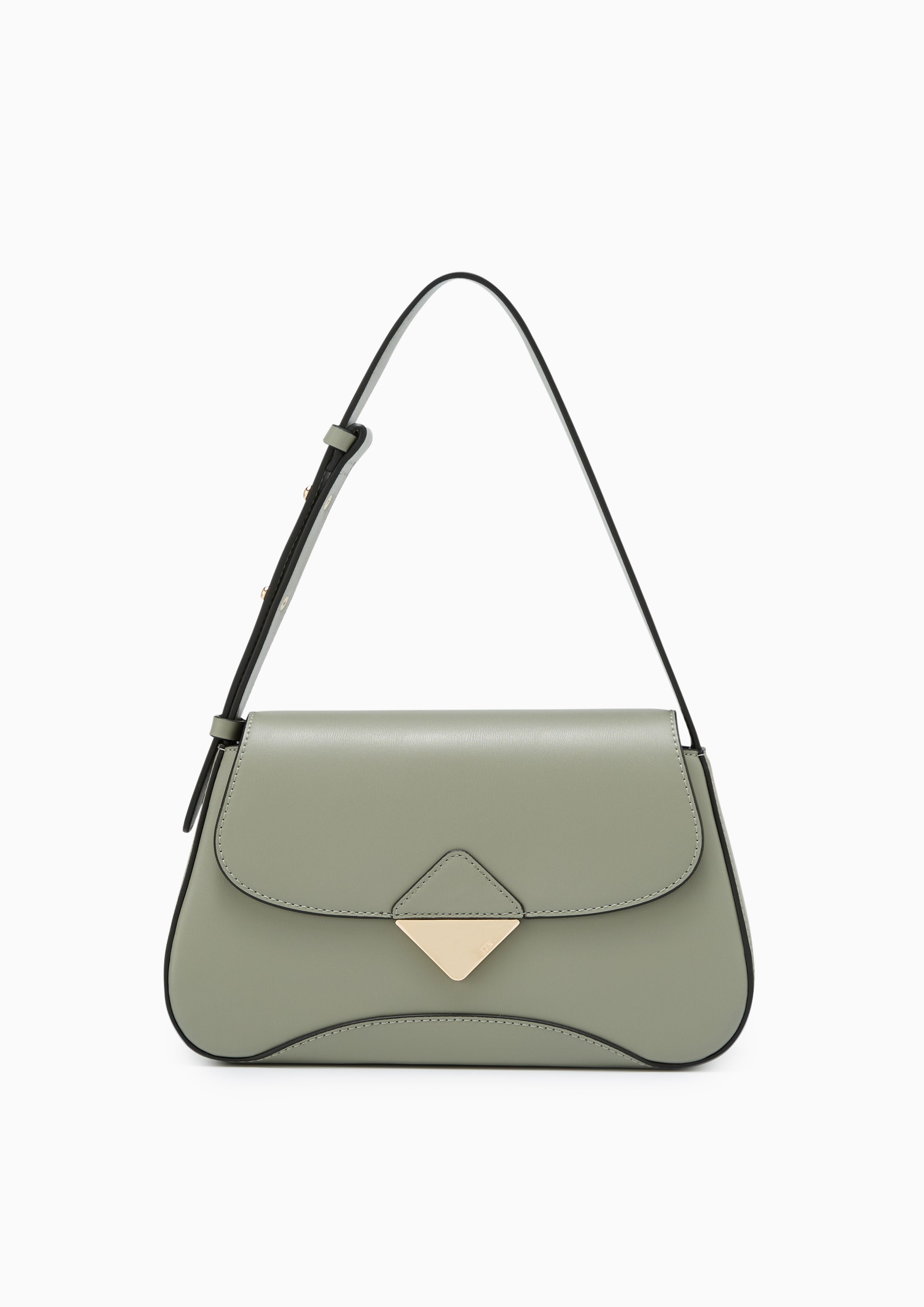 Trangle Shoulder Bag Grey