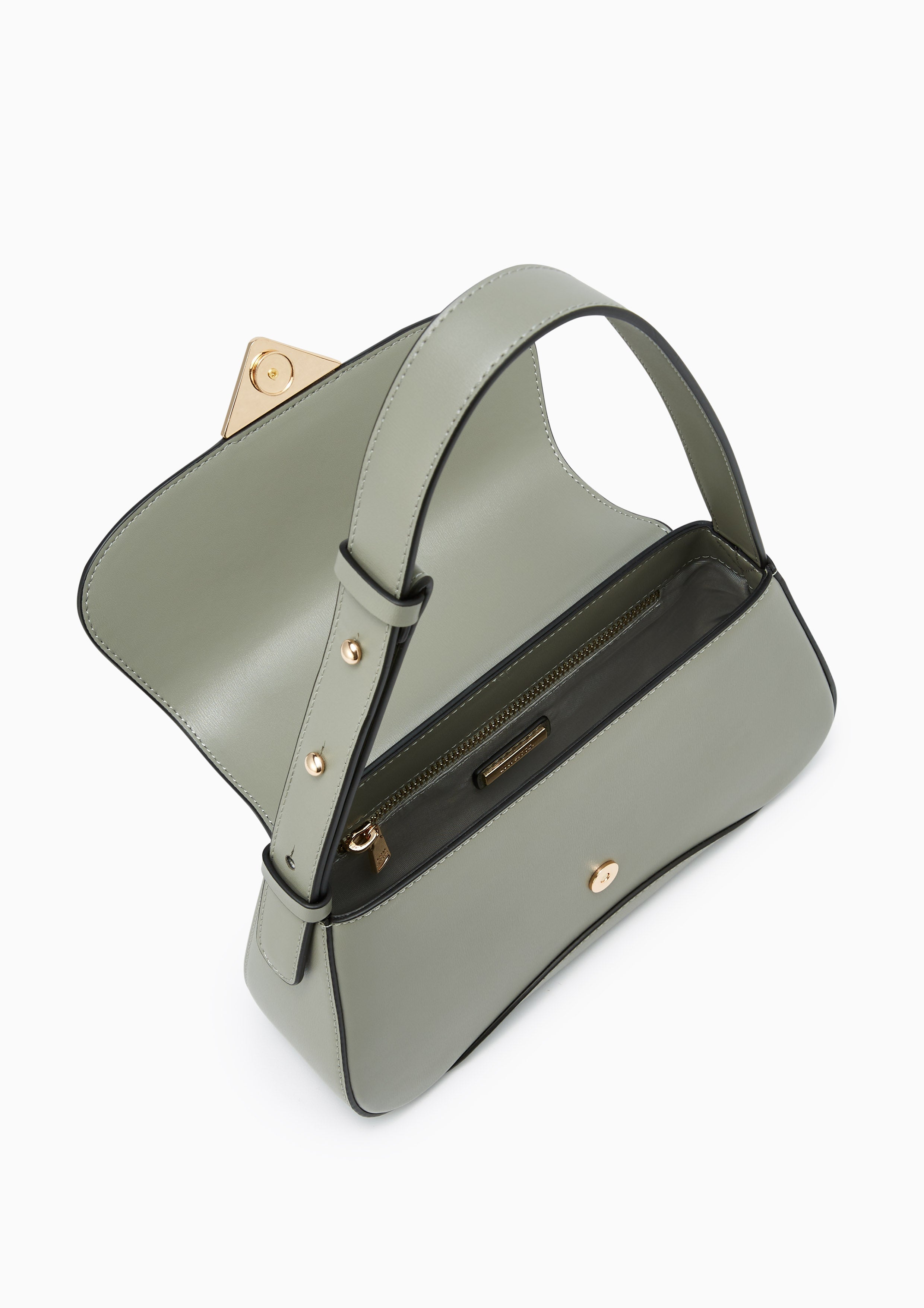 Trangle Shoulder Bag Grey