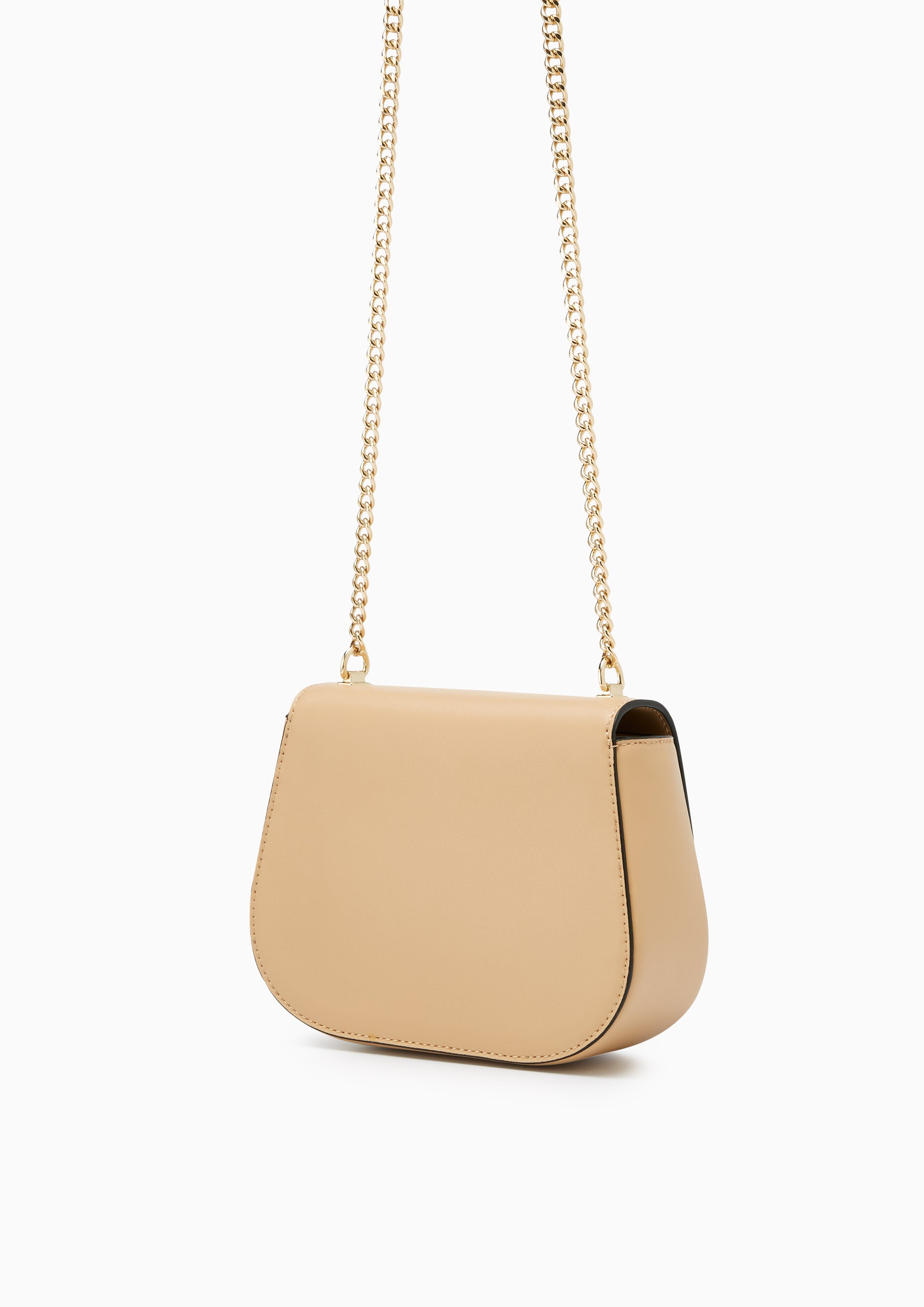 Trangle Crossbody Bag Beige