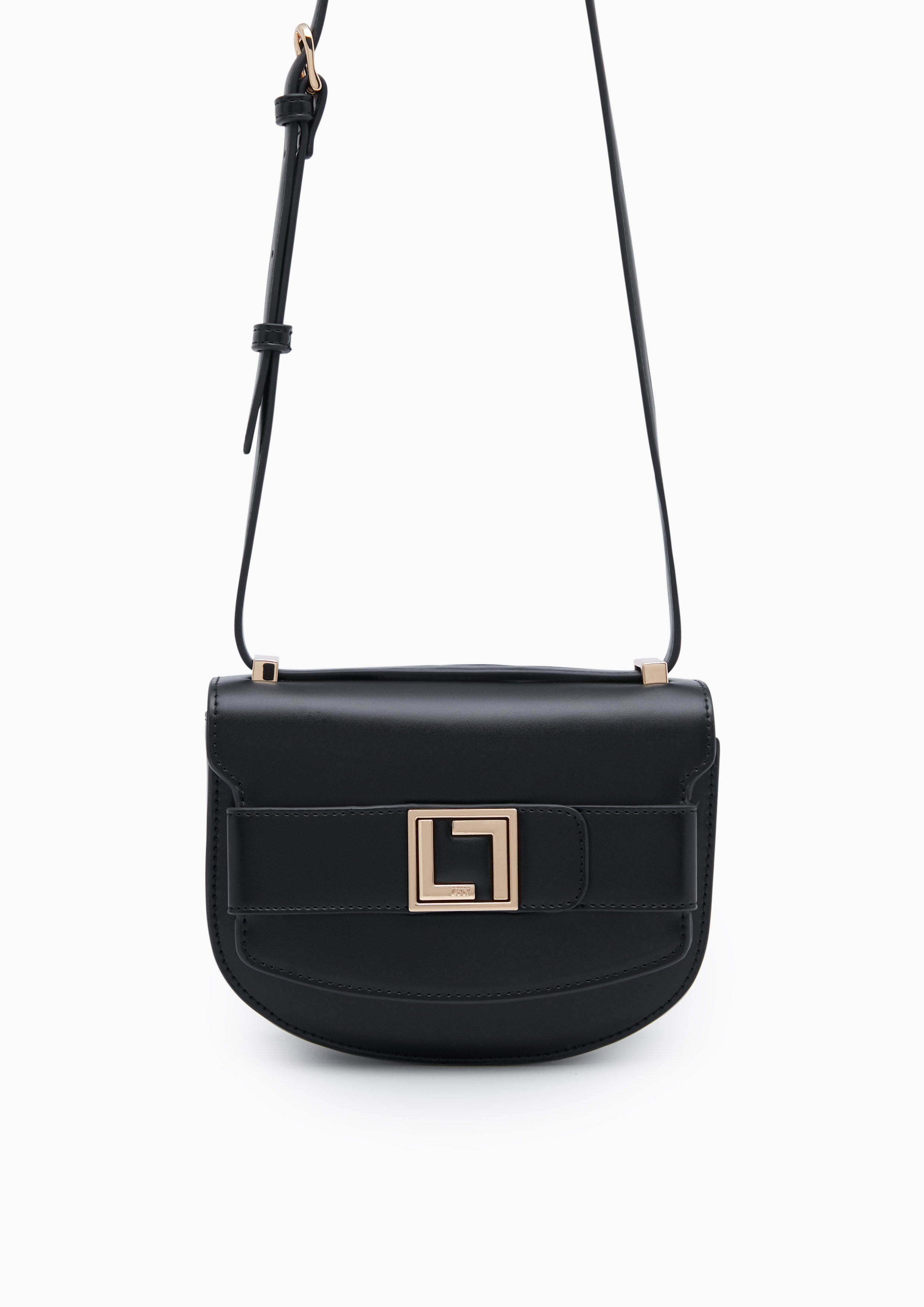 Betty Round Crossbodybag Black