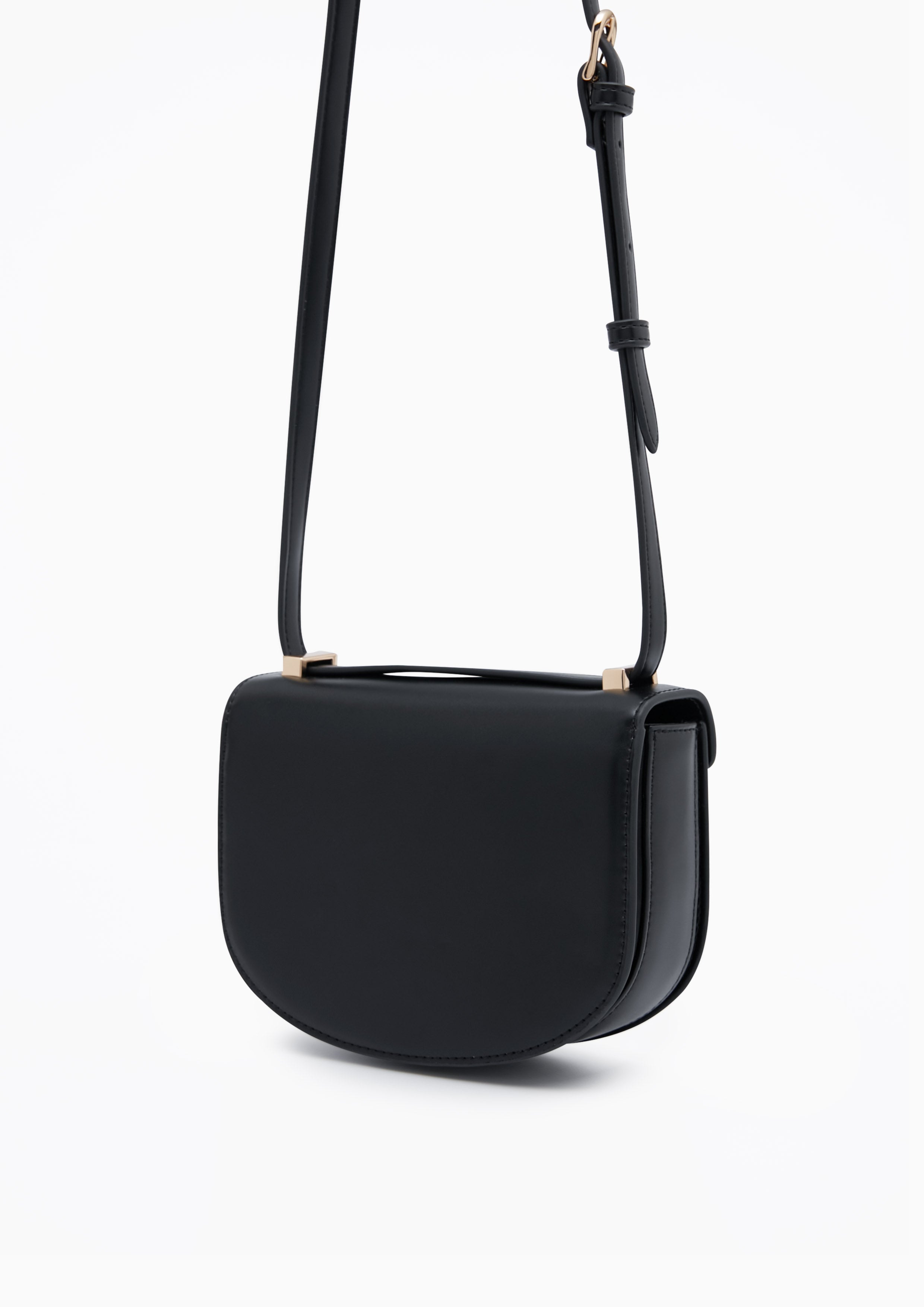 Betty Round Crossbodybag Black