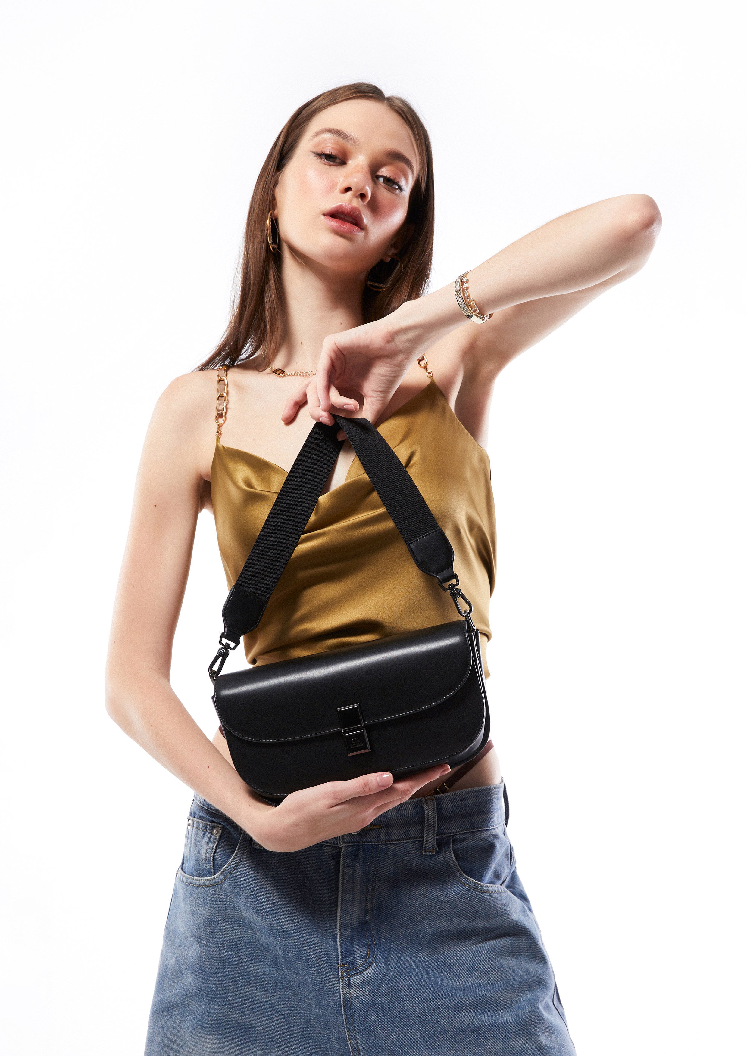 Dizzy S Shoulderbag Black