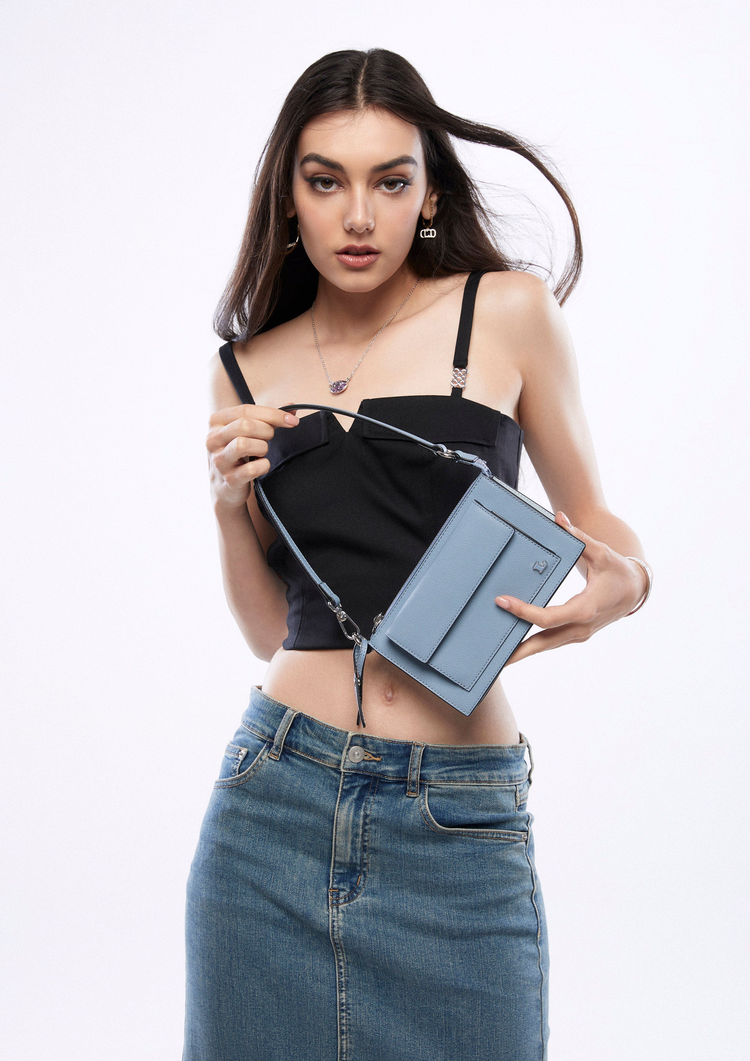 Serenity Shoulder Bag Blue