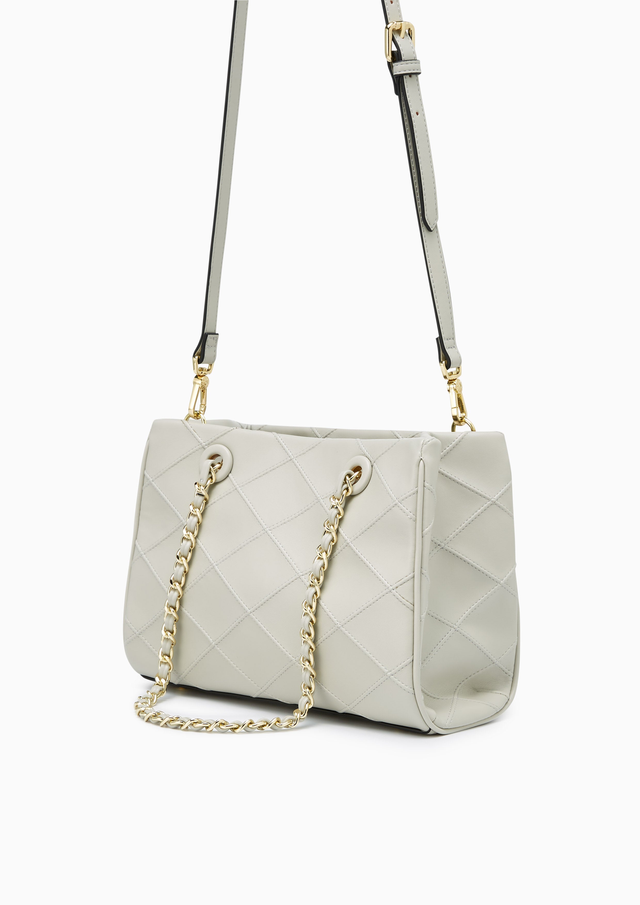 Camille S Shoulder Bag Light Grey