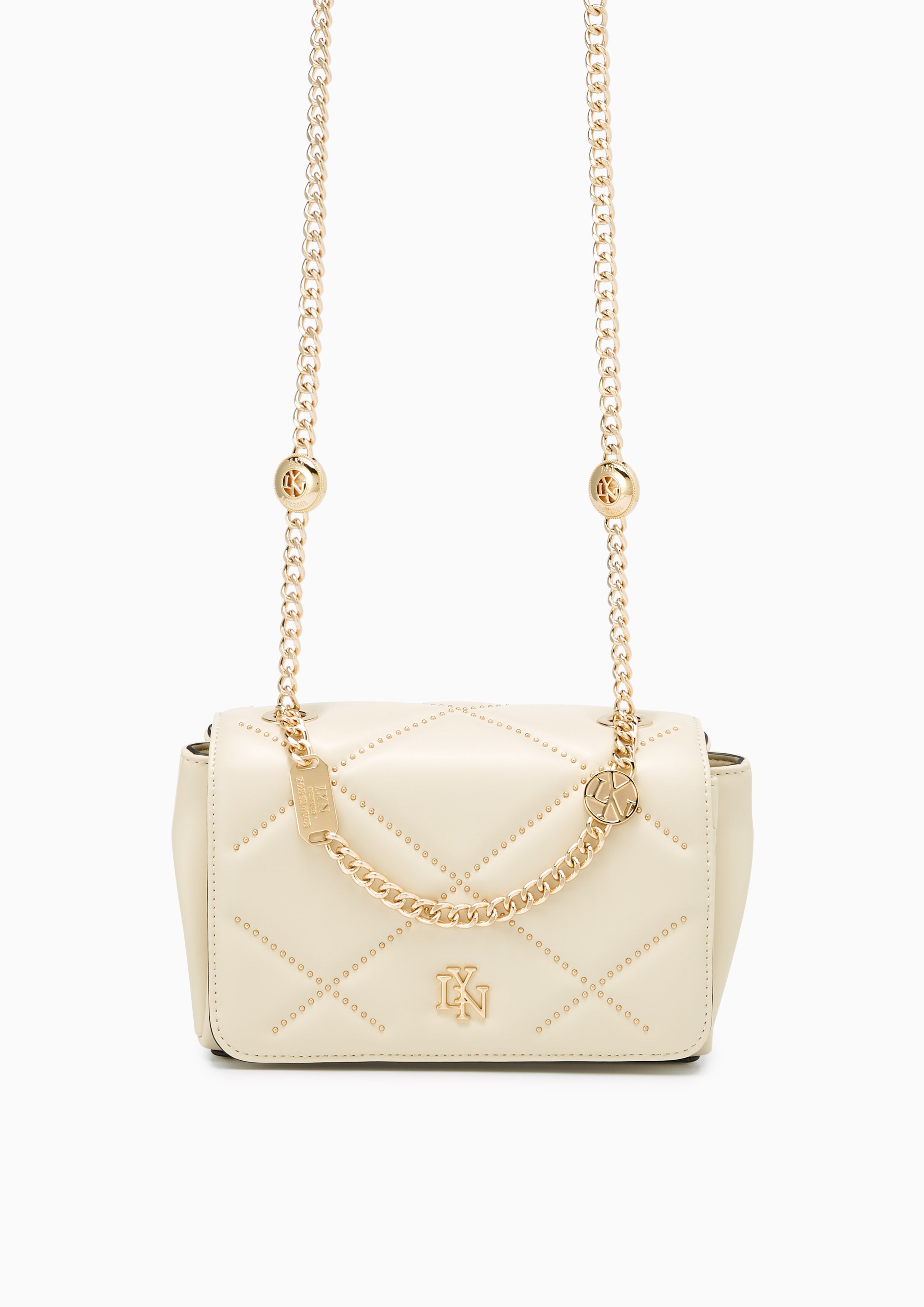 Dani Ii Stud Crossbodybag Beige