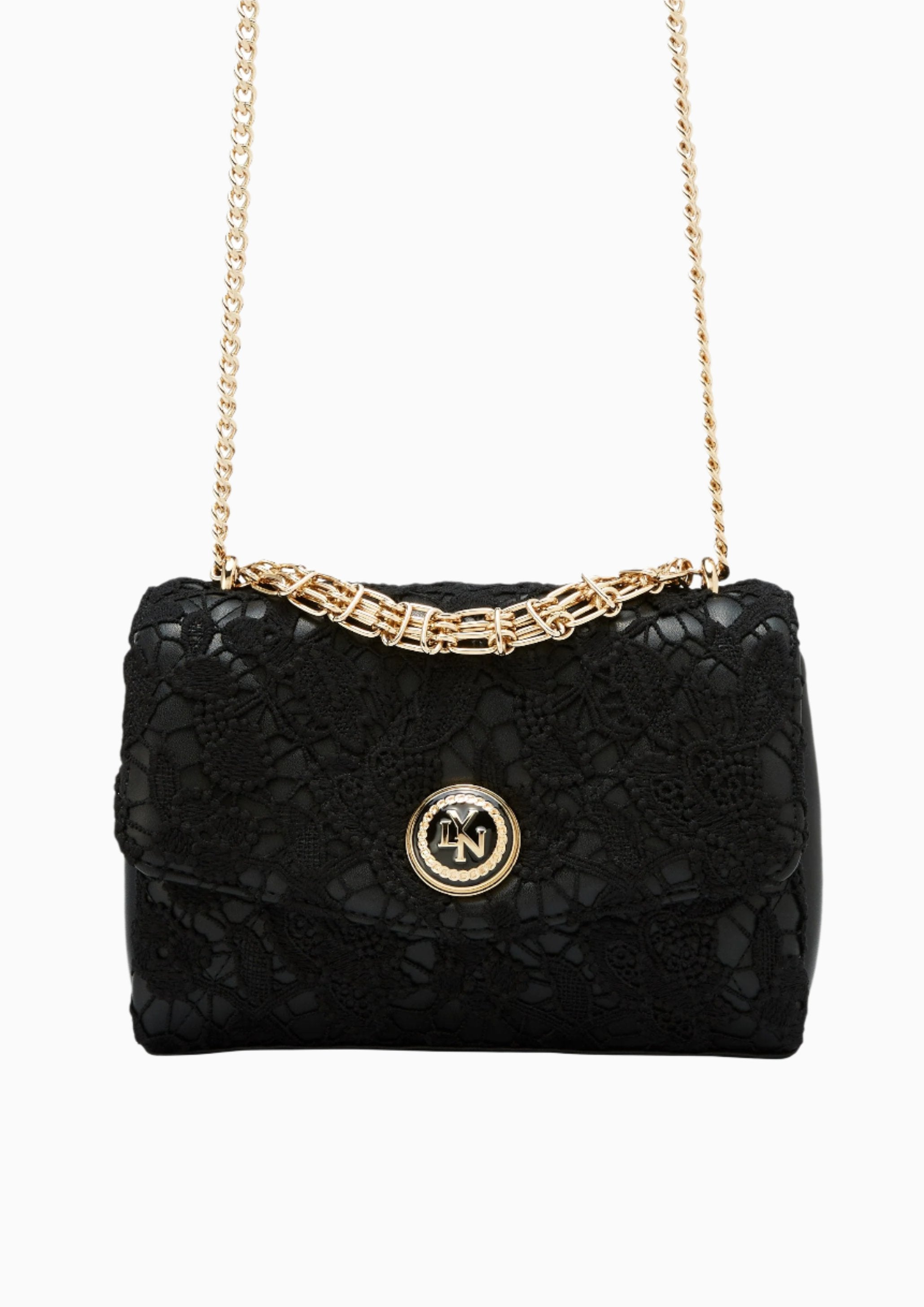 Serena Ii Lace Crossbodybag Black