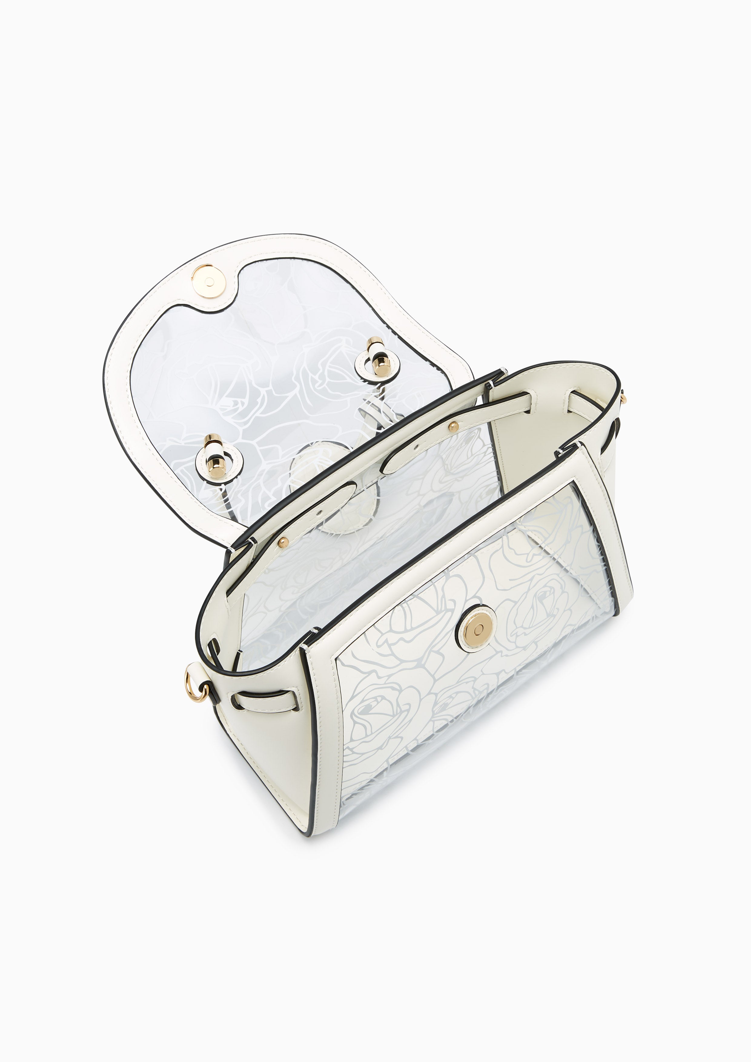 Delora Top Handbag White