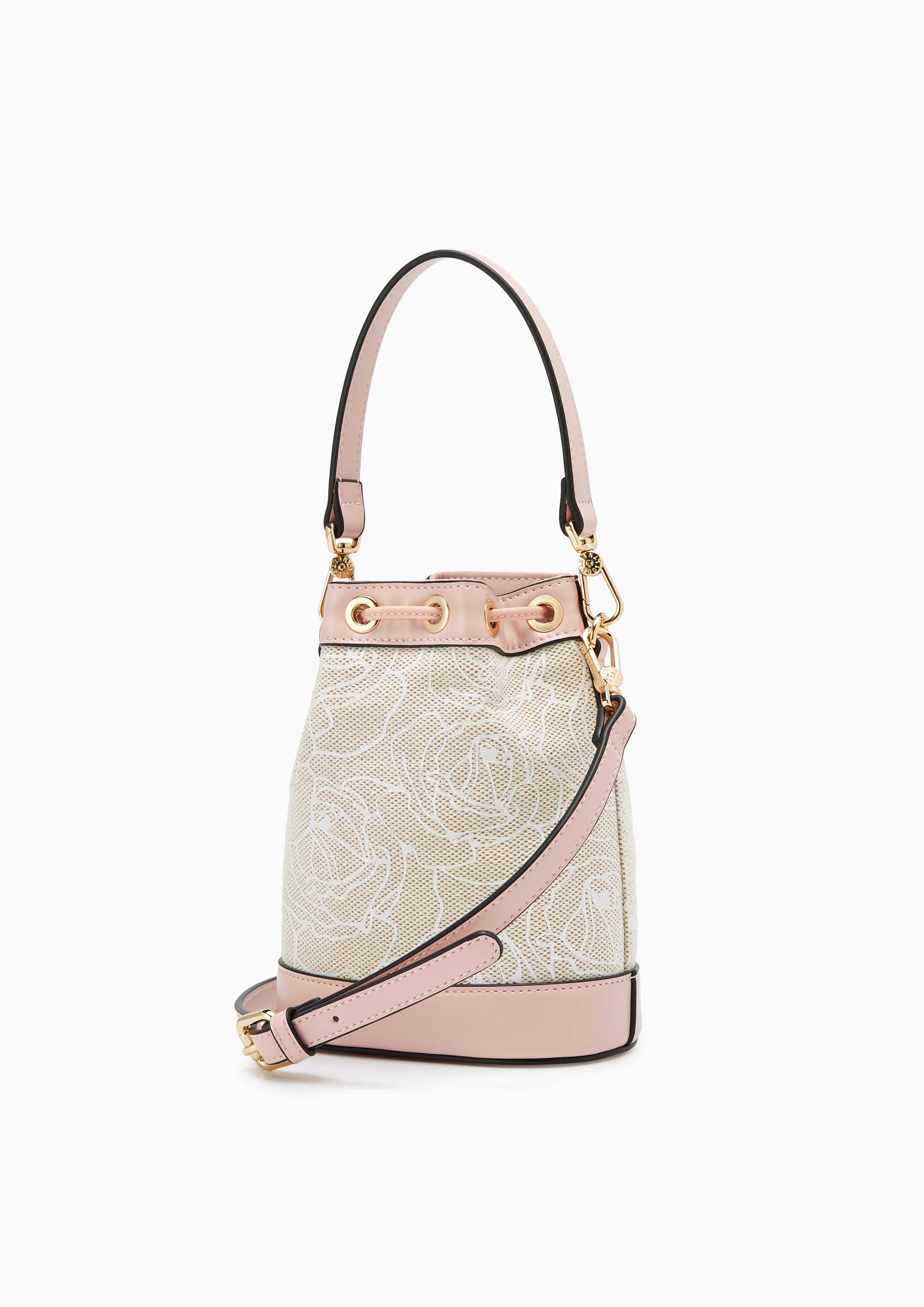 Delora Bucket Bag Pink