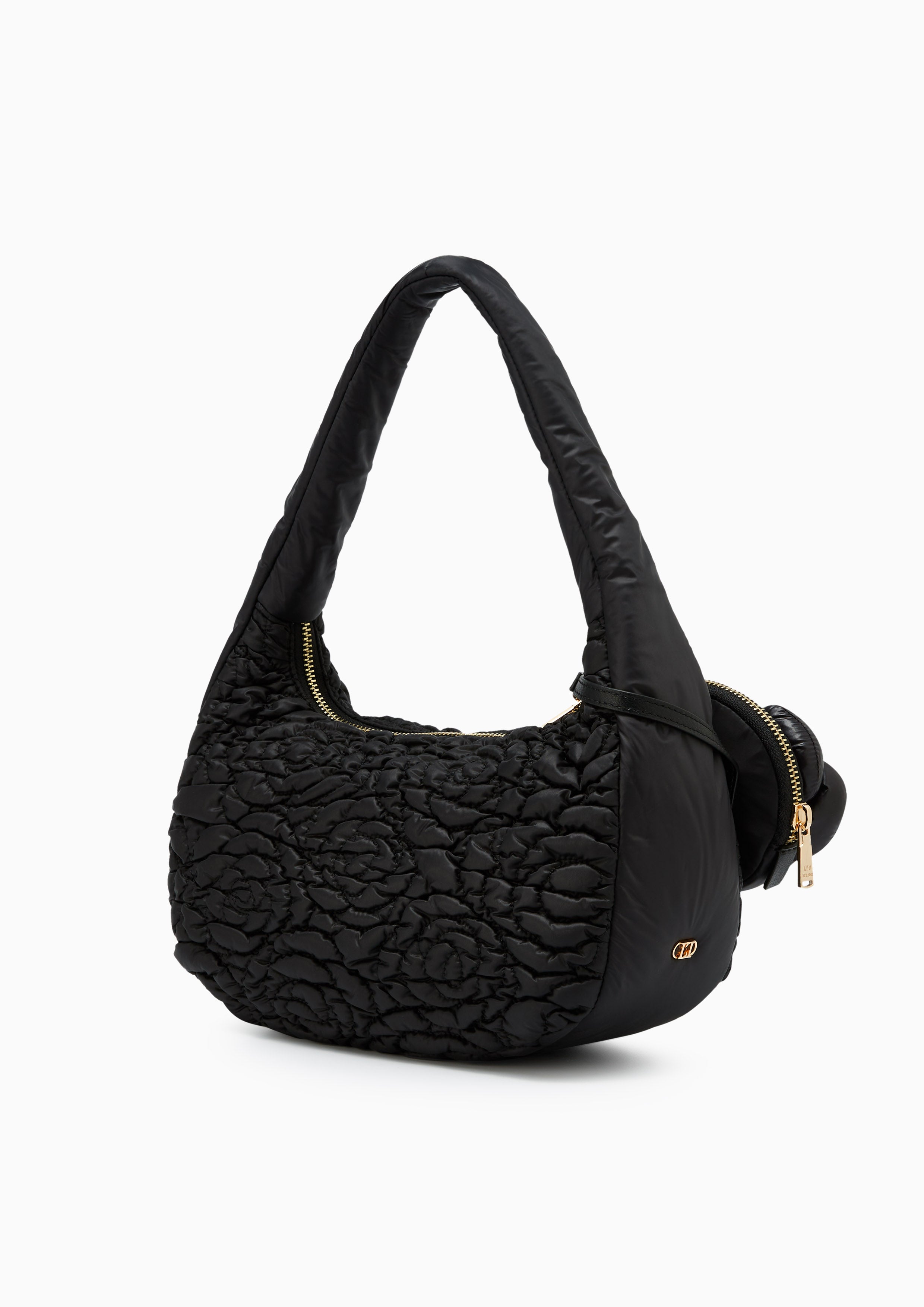 Rosemarie Medium Quilted Crossbodybag Black