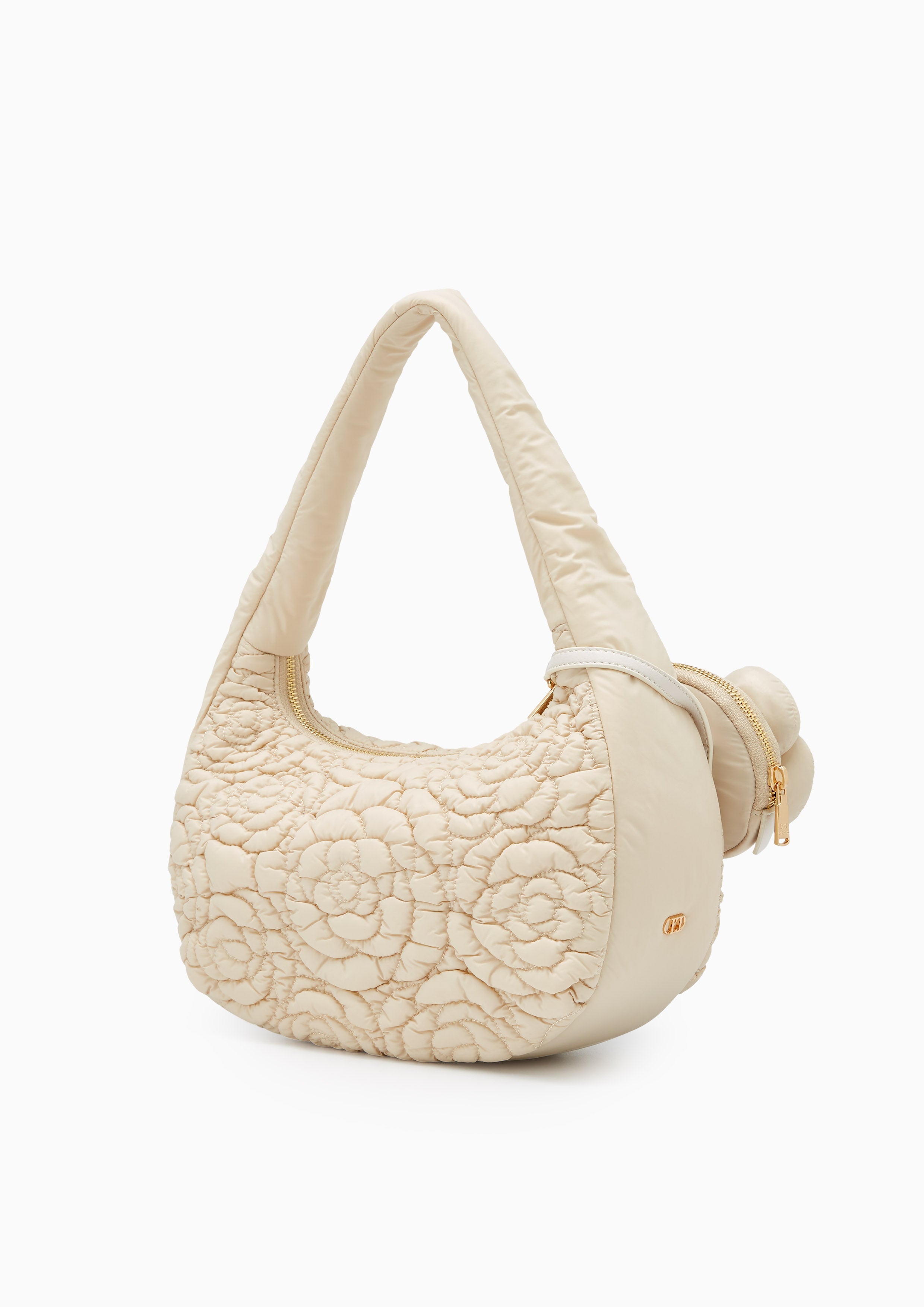 Rosemarie Medium Quilted Crossbodybag Ivory