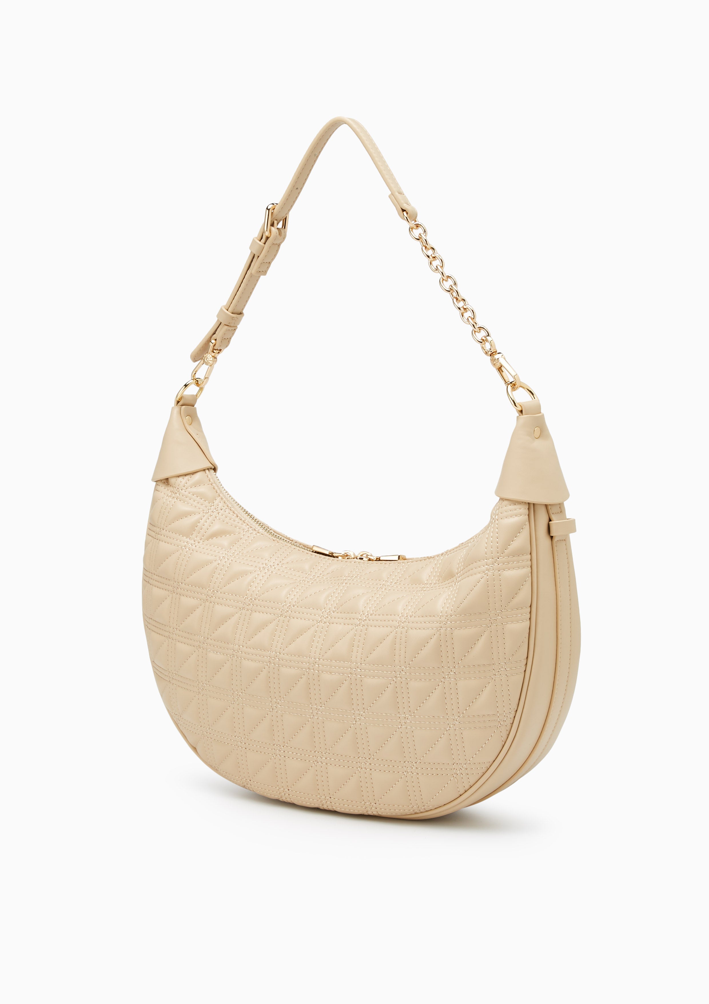 Aurelia Half Moon Xl Shoulderbag Beige