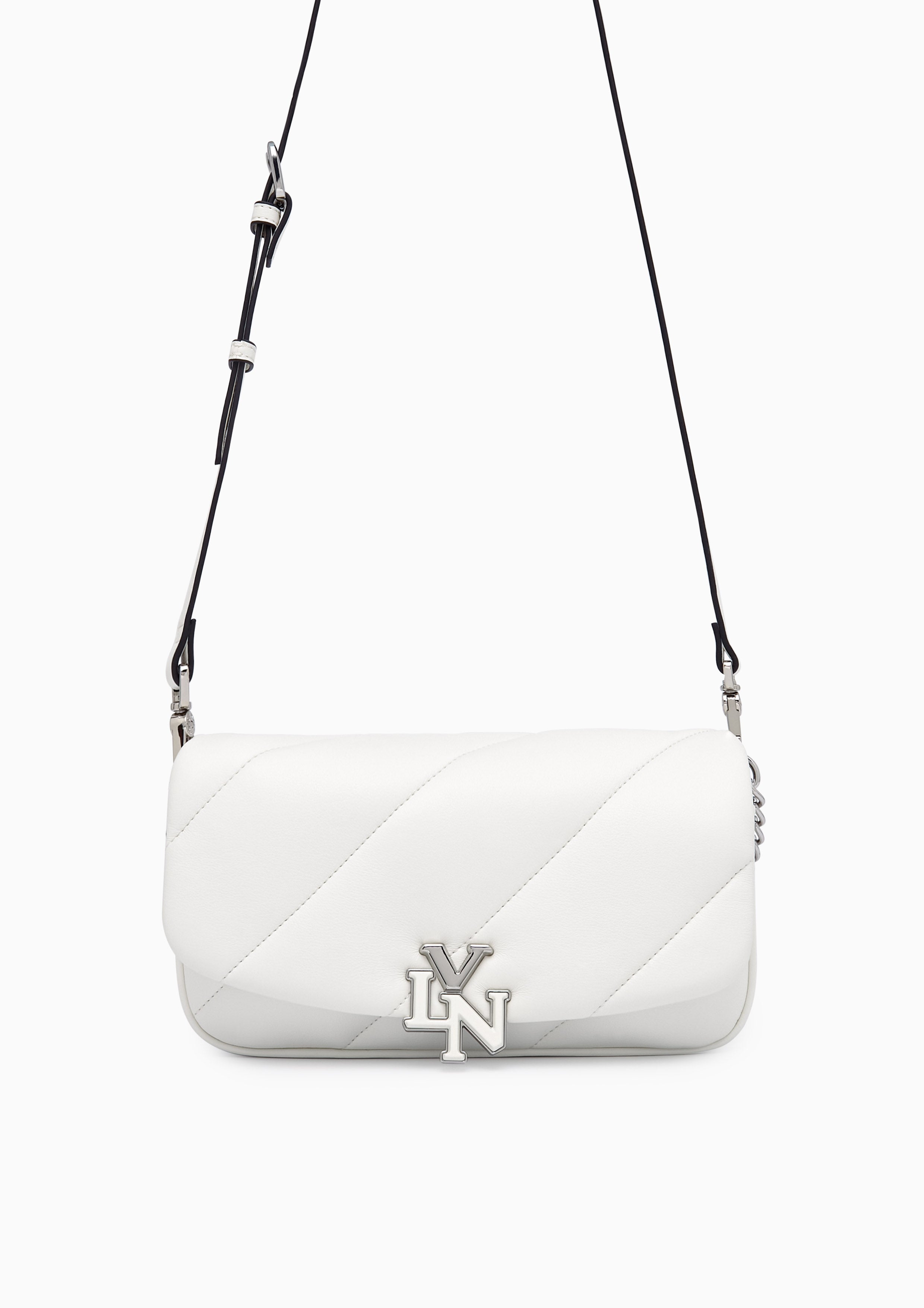 Amelia S Crossbody Bag White