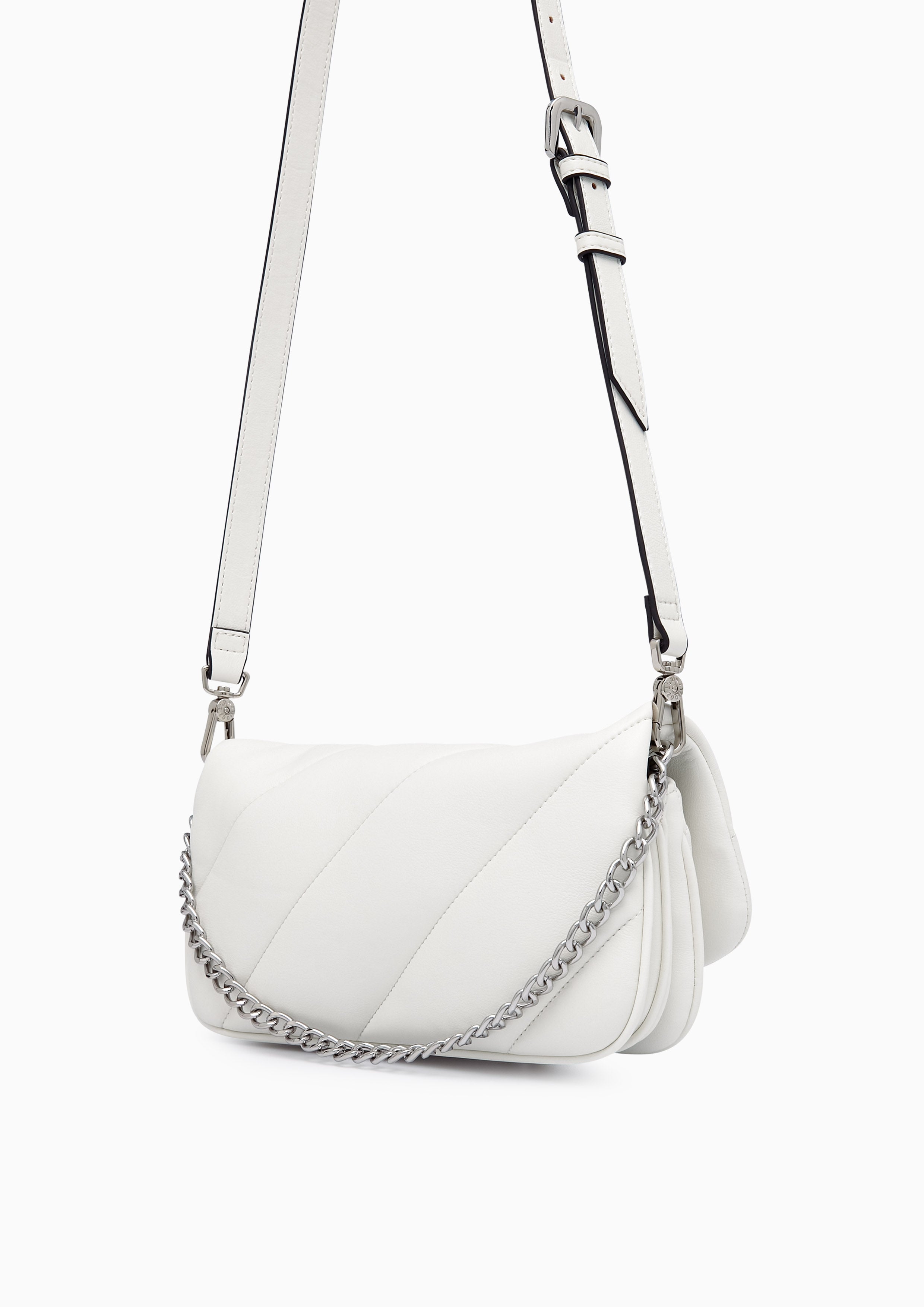 Amelia S Crossbody Bag White