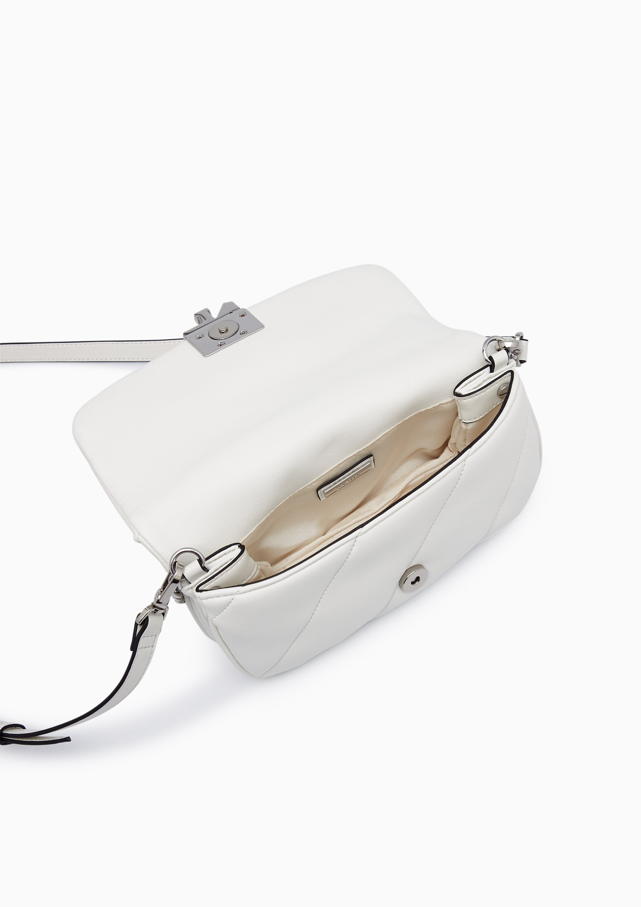 Amelia S Crossbody Bag White