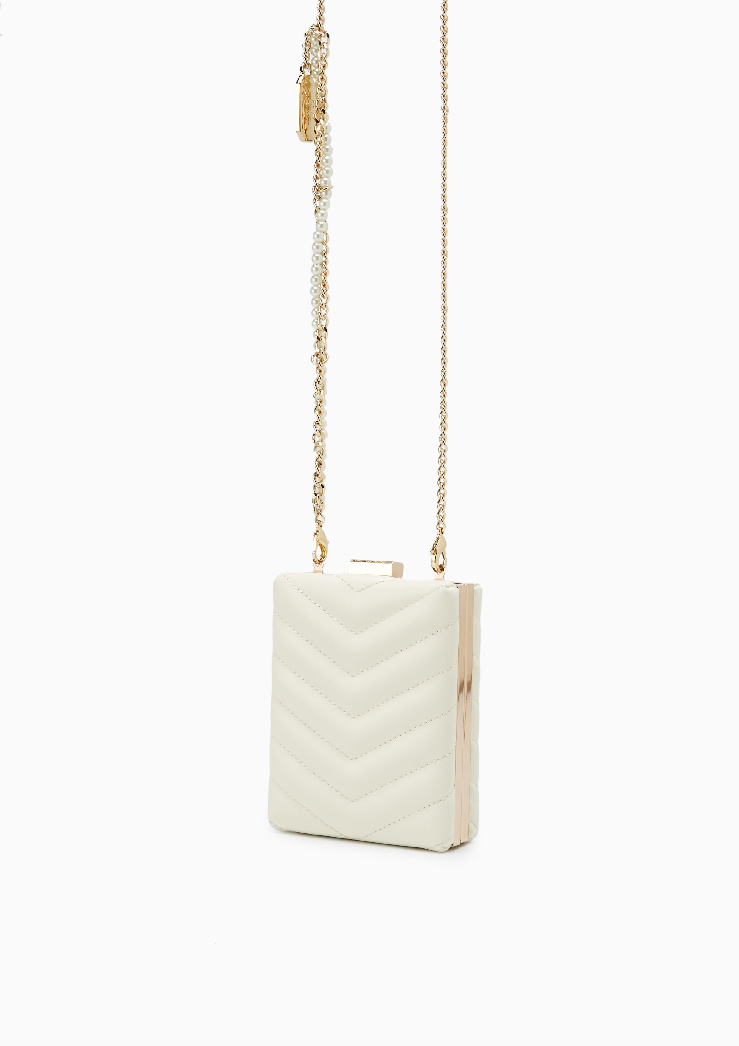 Caro Clutch Ivory