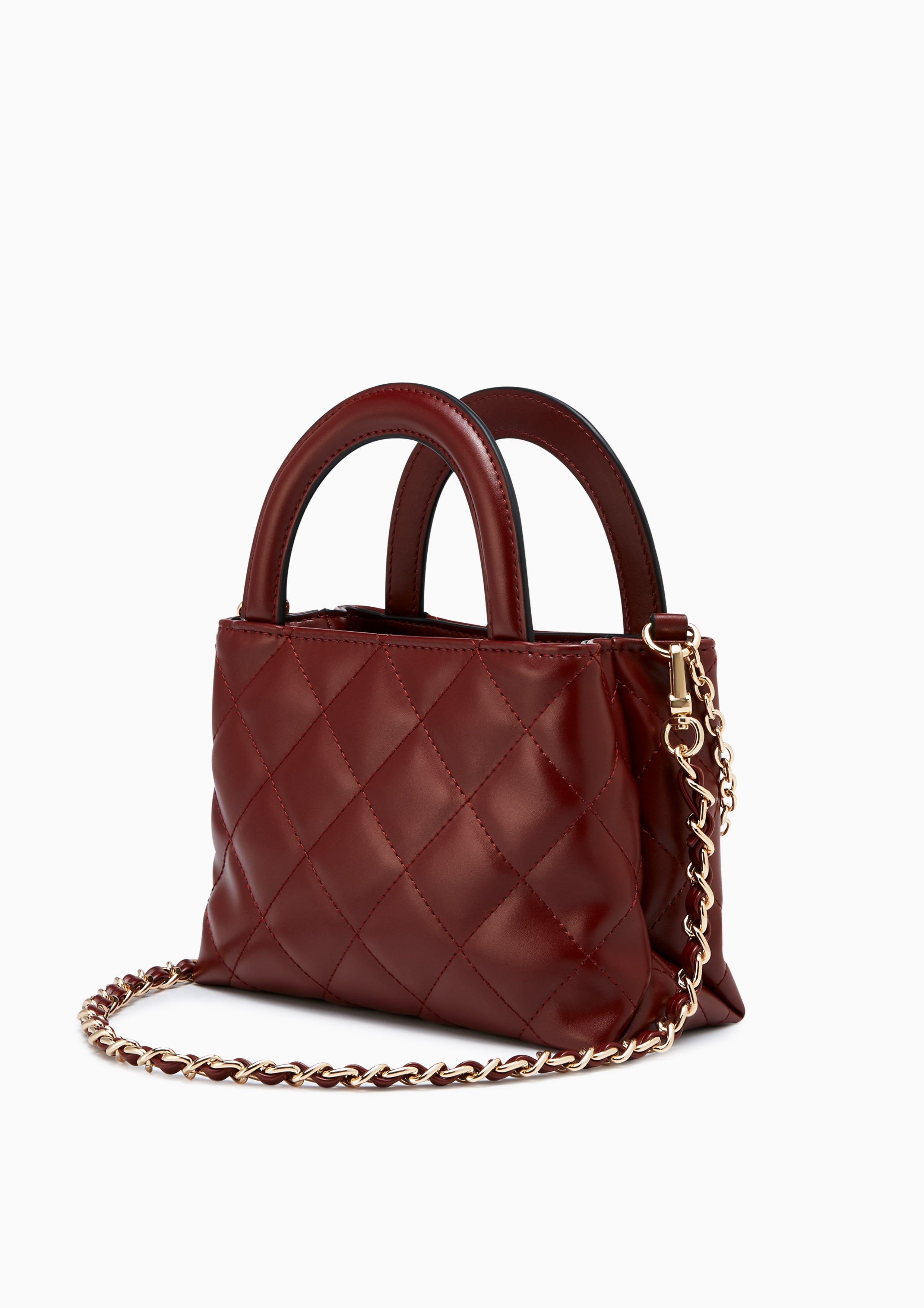 Antoinette Handbag Dark Red