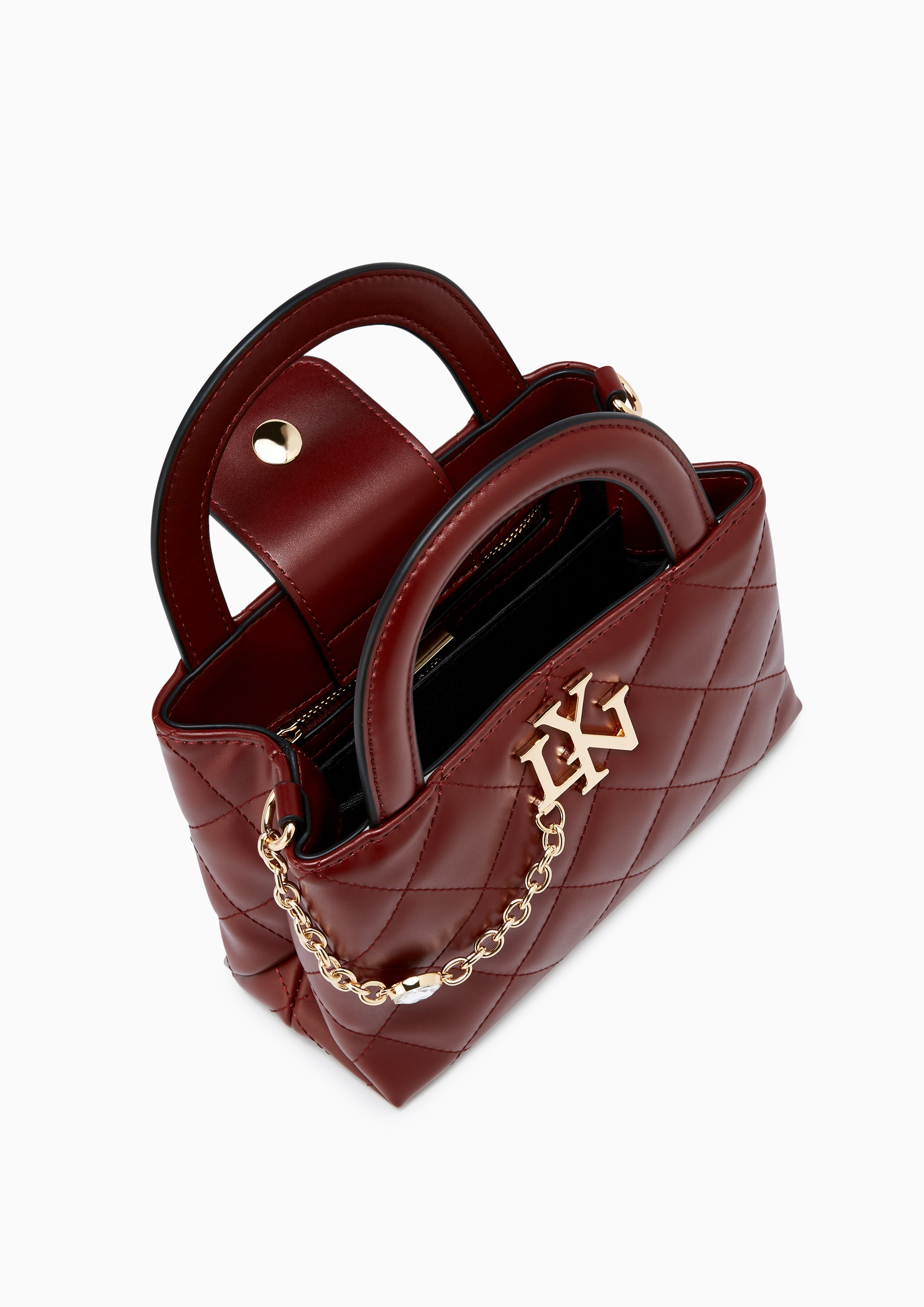 Antoinette Handbag Dark Red