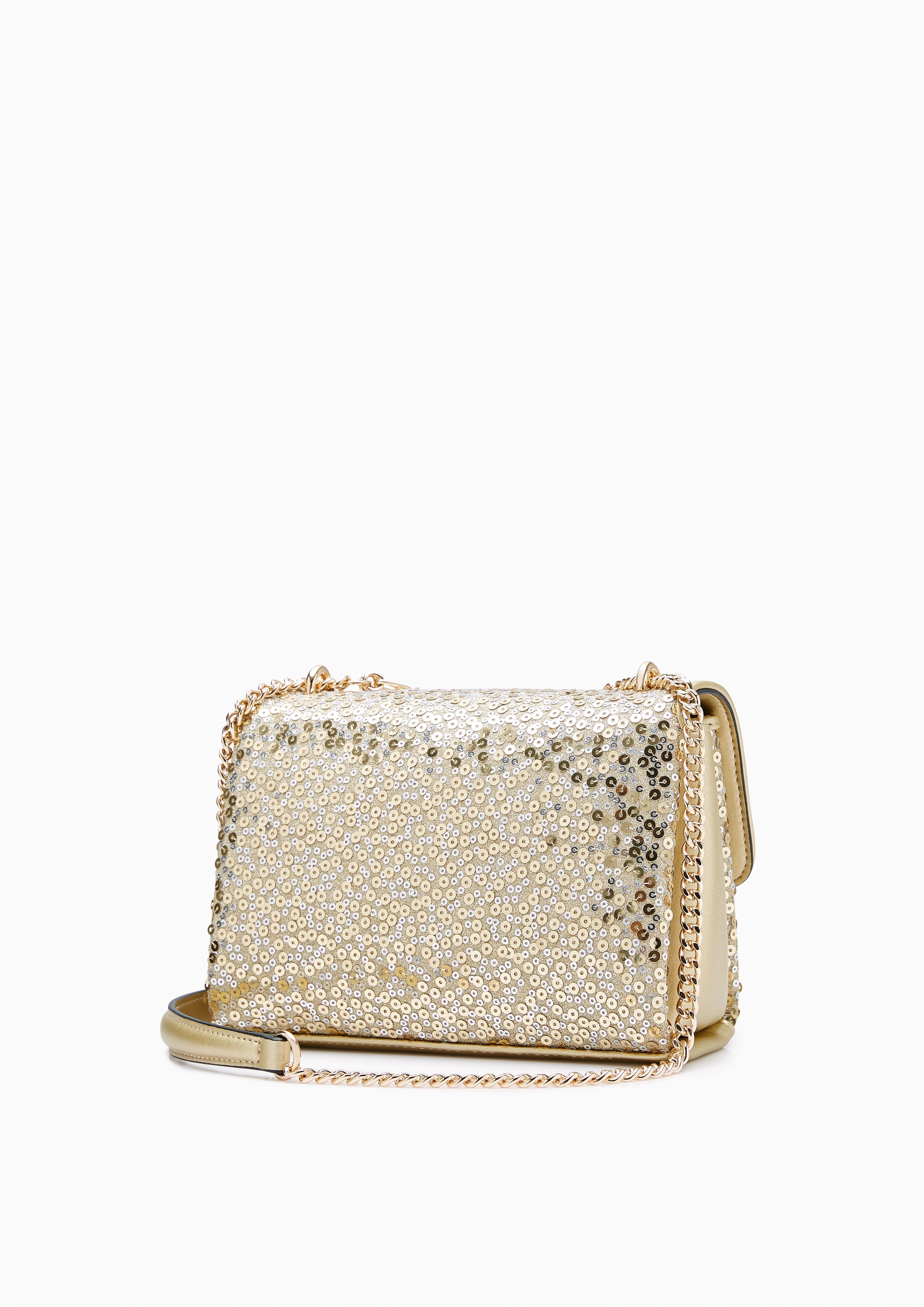 Serena Ii Sequin Crossbodybag Gold