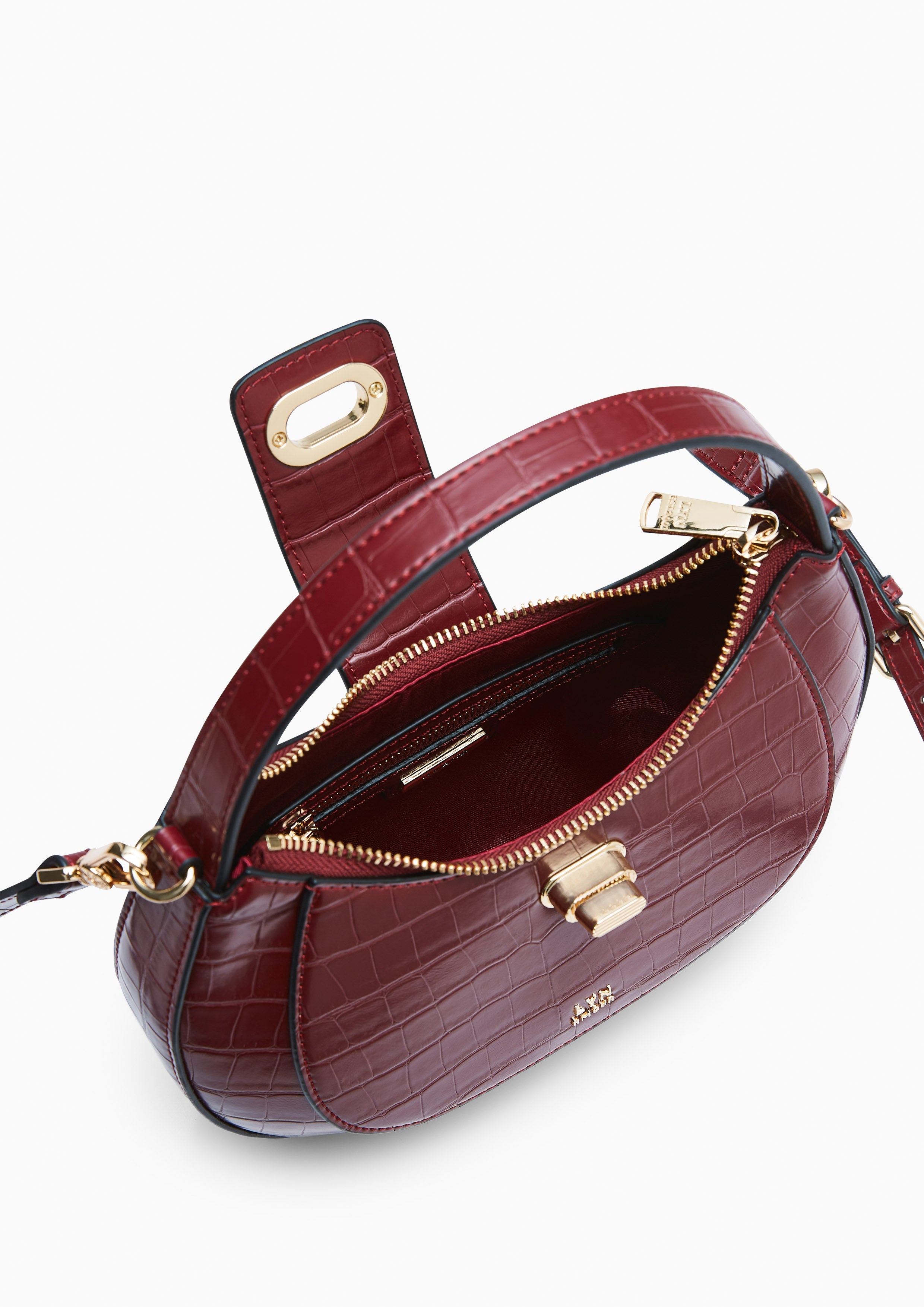 Hayden Xs Crossbody Bag Dark Red