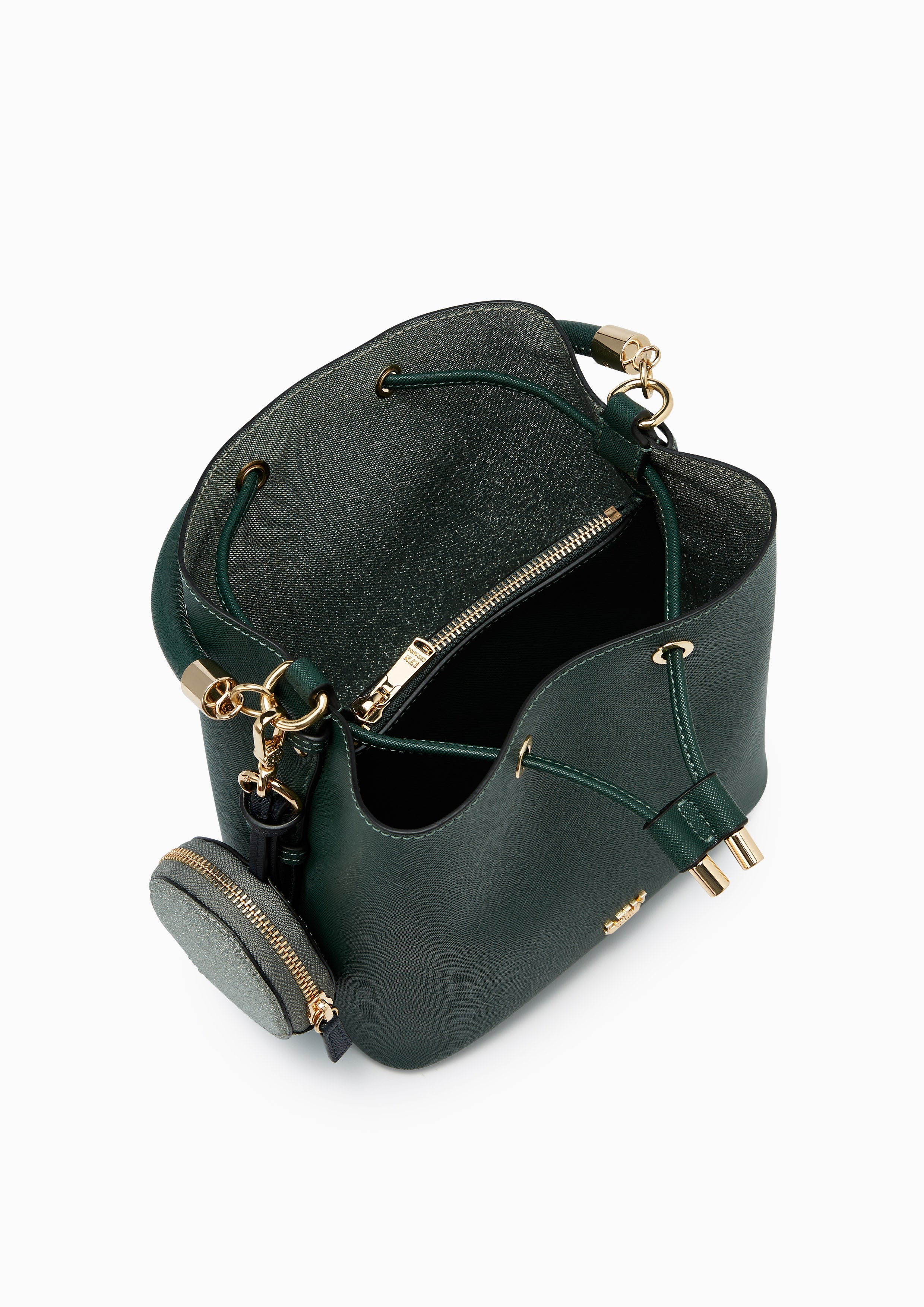 Gareth Party Bucket Bag Green