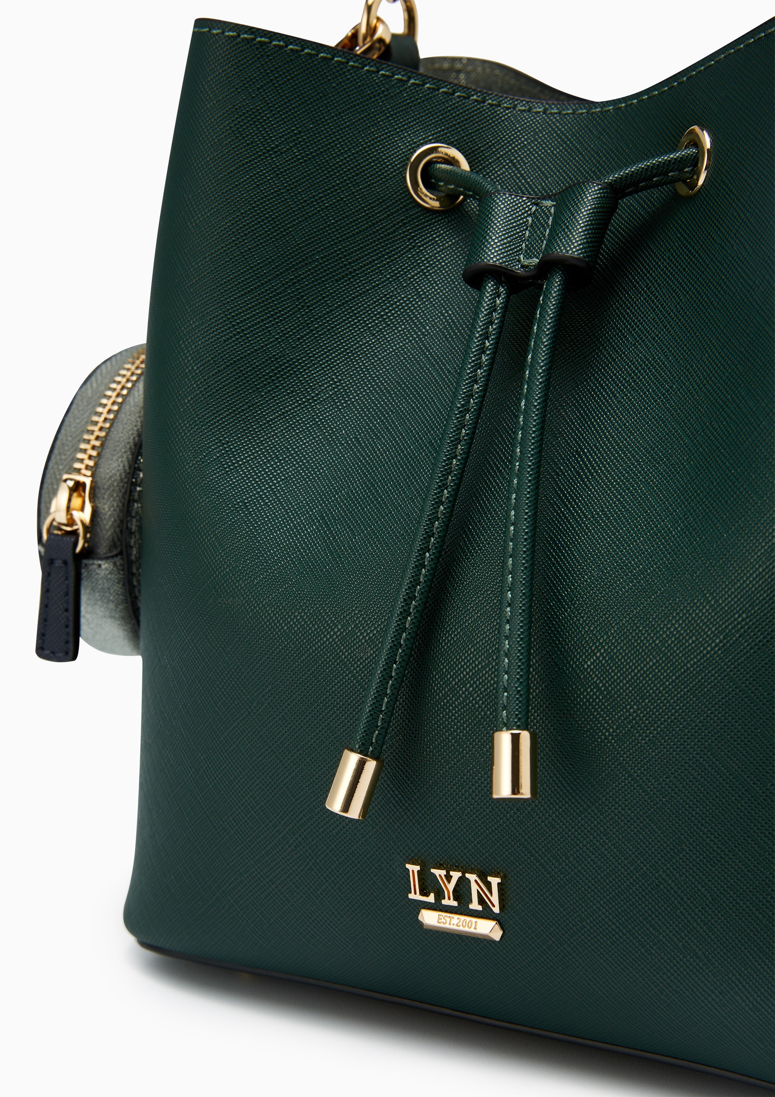 Gareth Party Bucket Bag Green