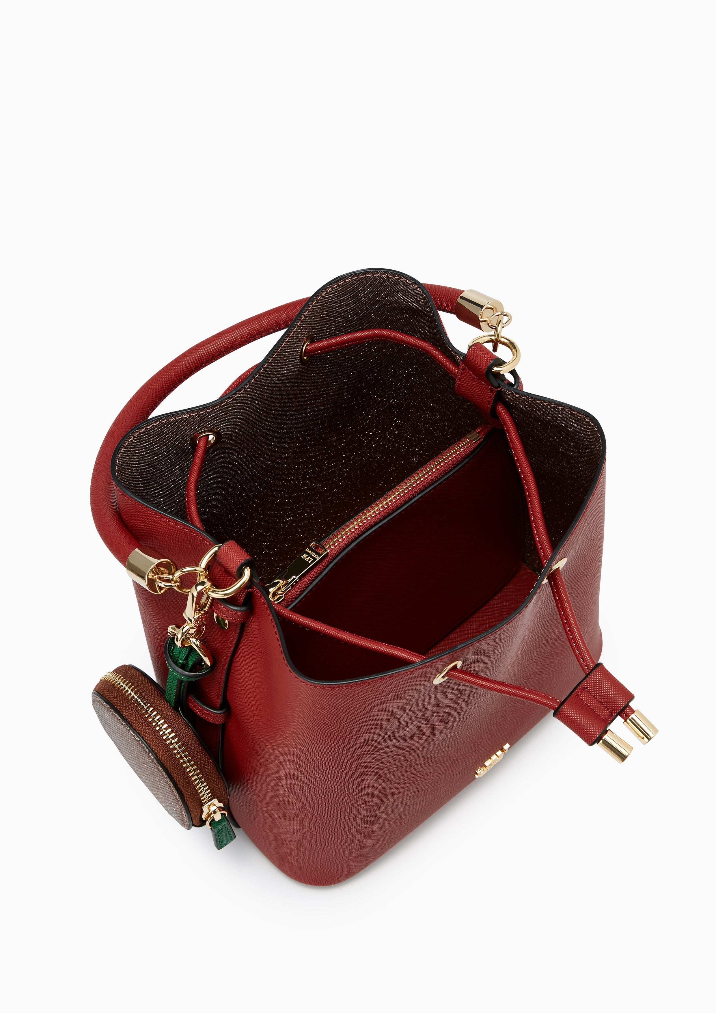 Gareth Party Bucket Bag Red