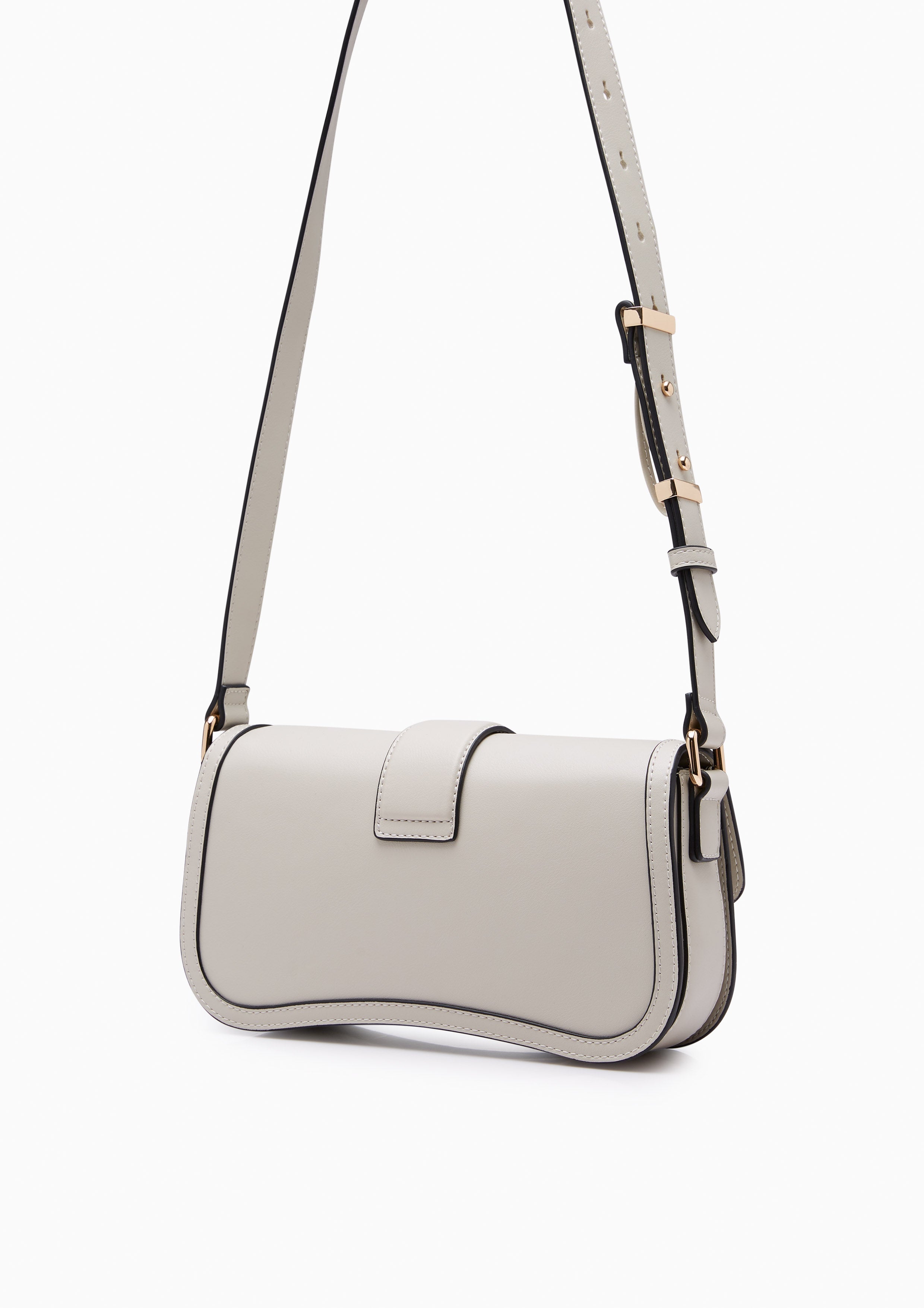 Paco M Crossbody Bag Light Grey