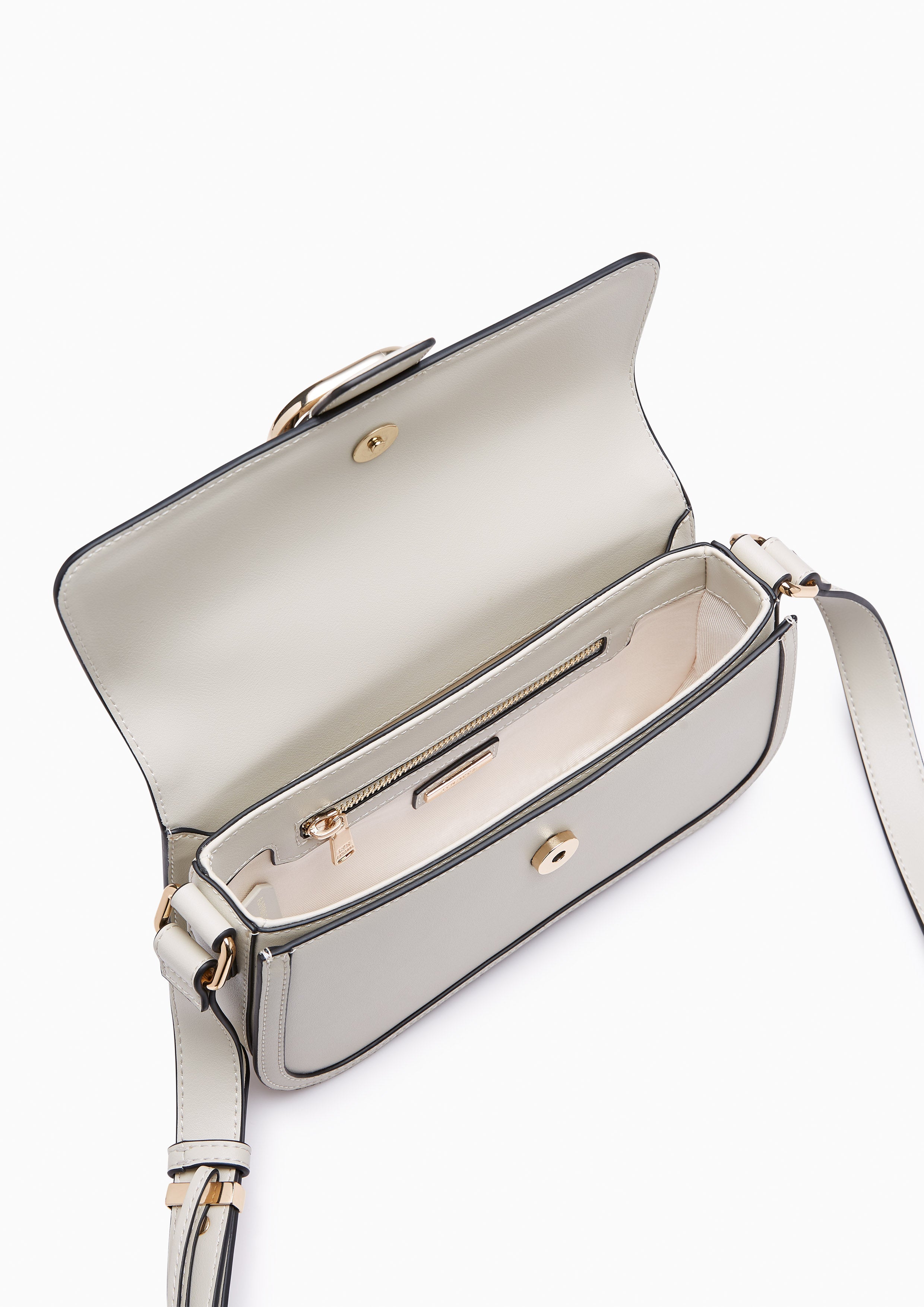 Paco M Crossbody Bag Light Grey