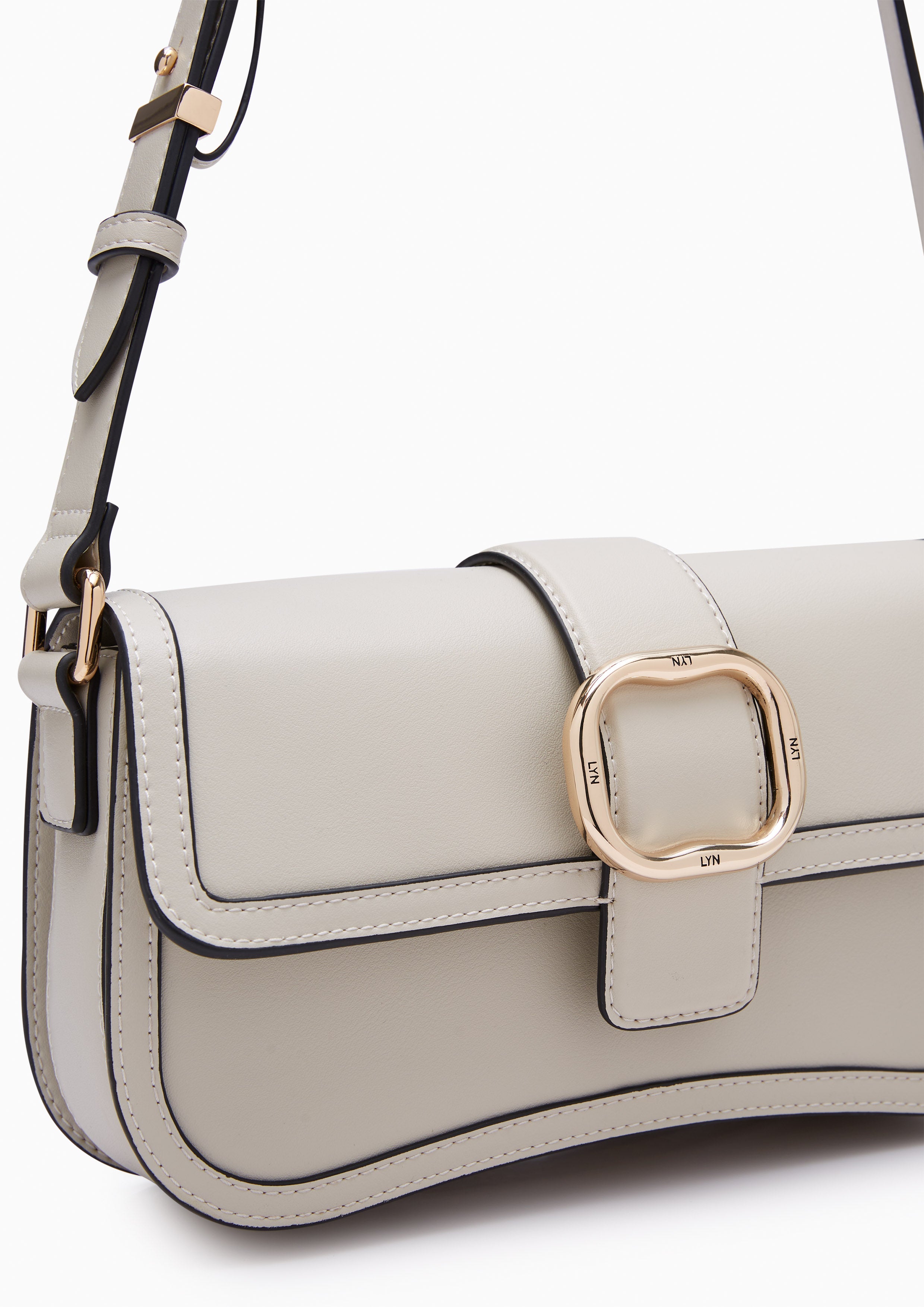 Paco M Crossbody Bag Light Grey