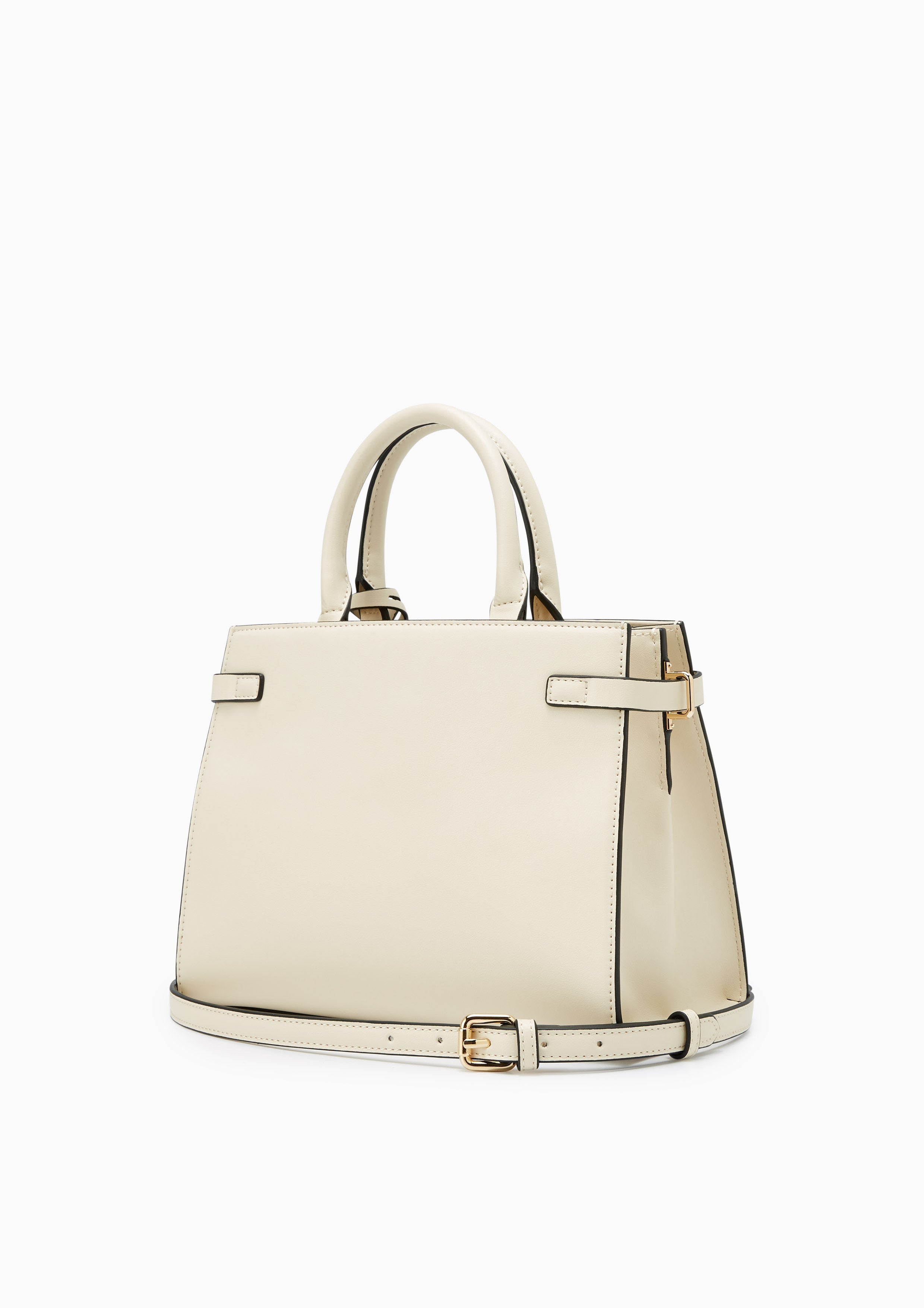 Fineness Marble Re-Edit Tote Bag Ivory