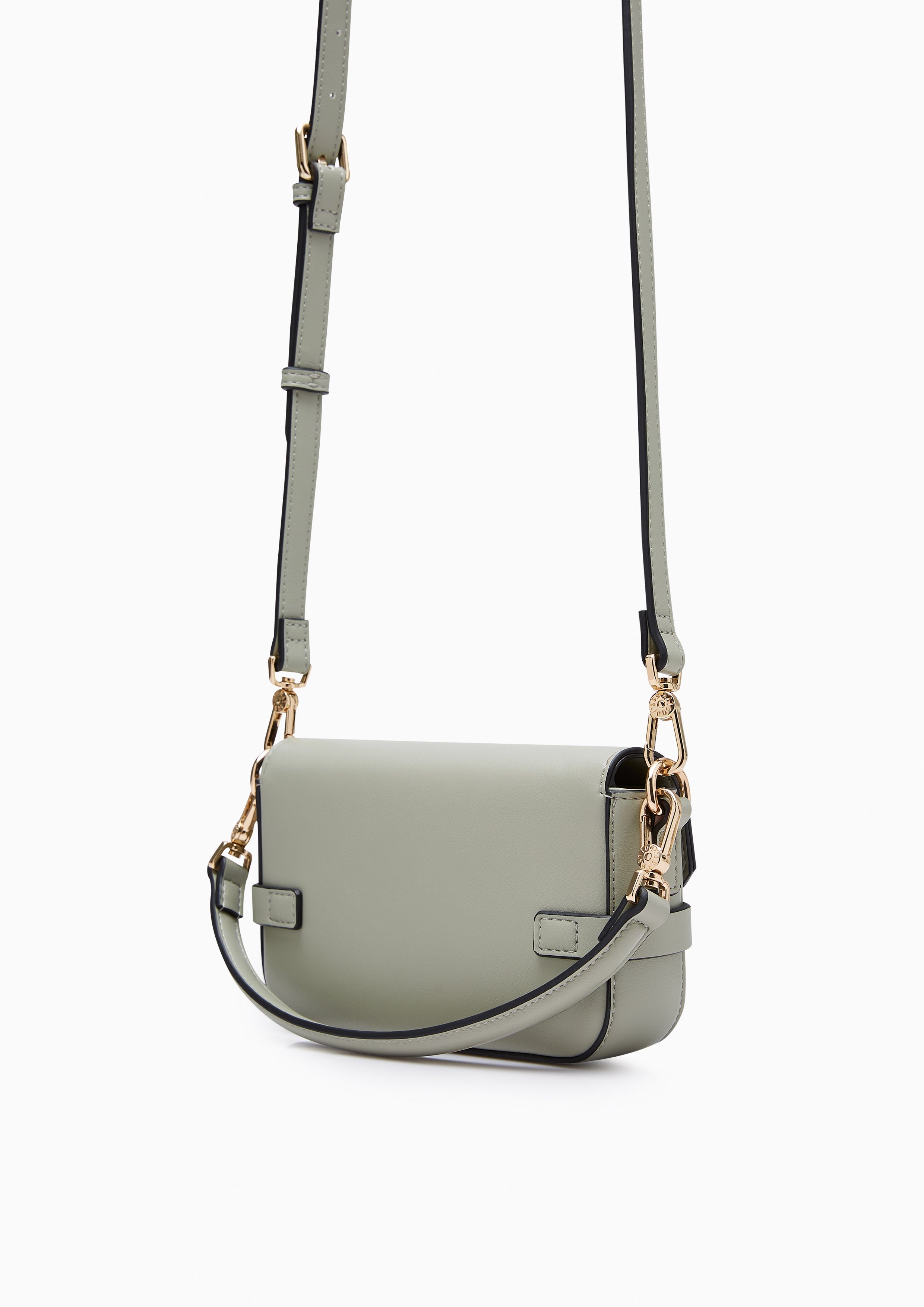 Fineness Marble Mini Crossbody Bag Green