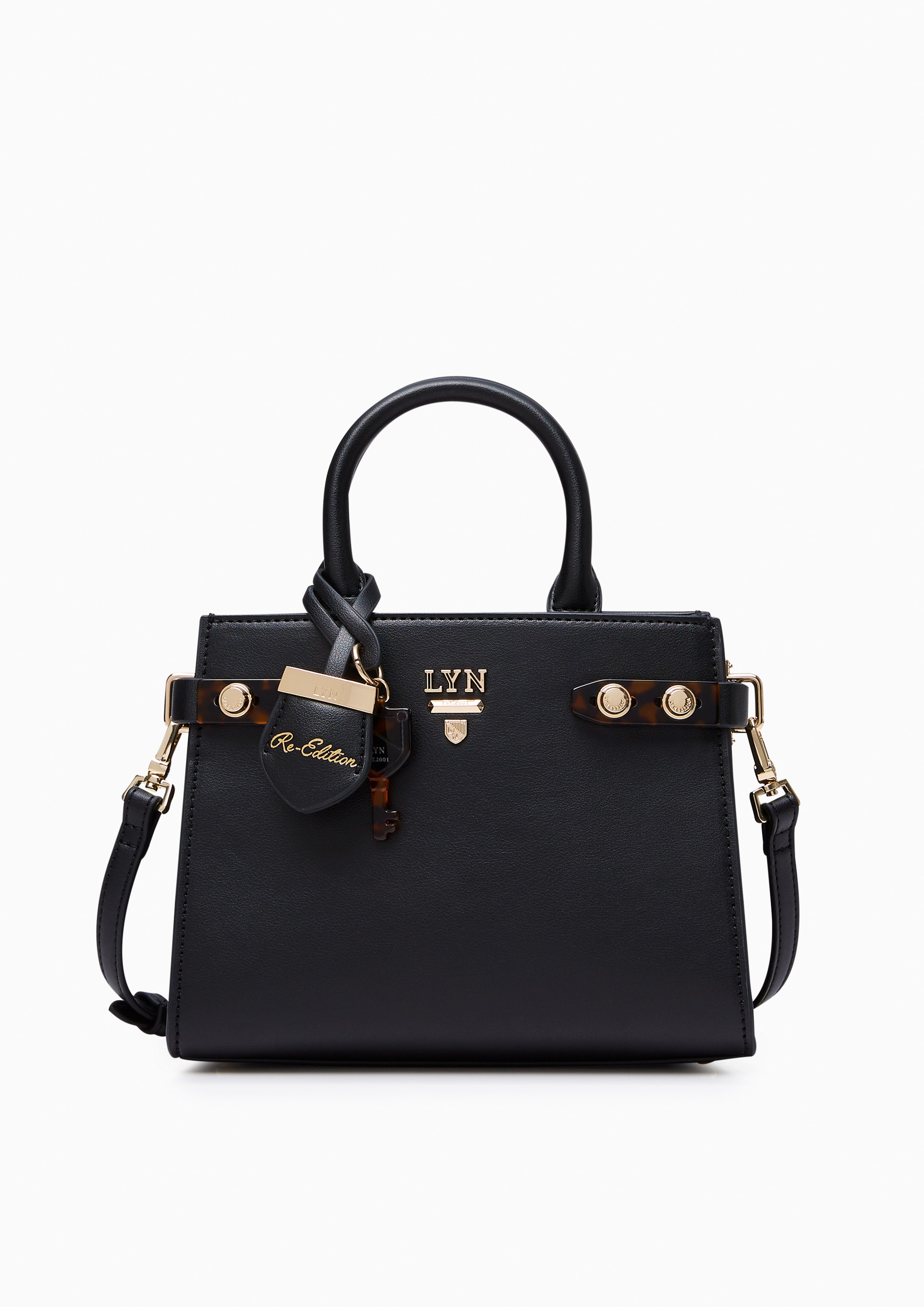 Re-Edit Marble S Tote Bag Black