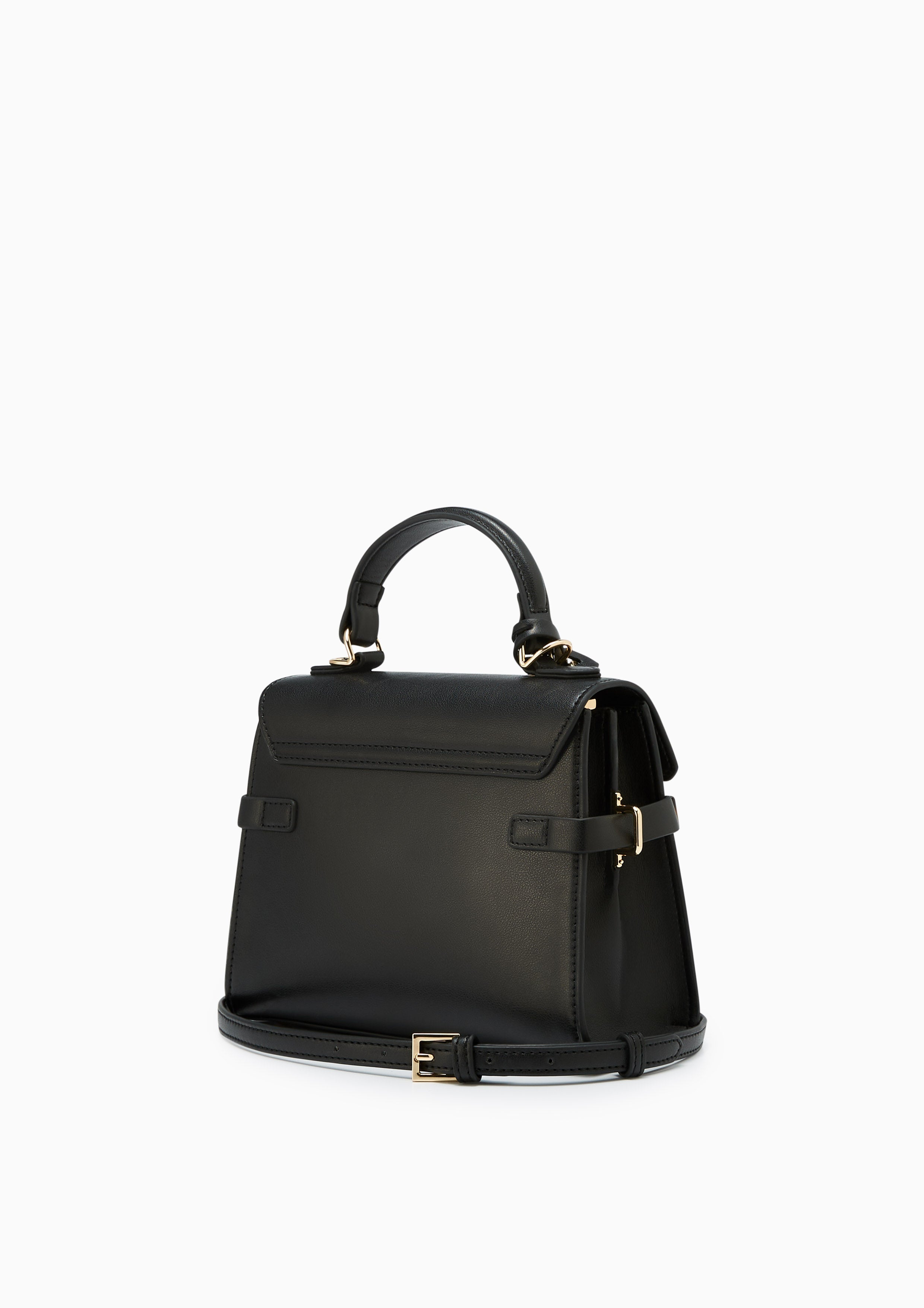 Re-Edit Marble S Handbag Black