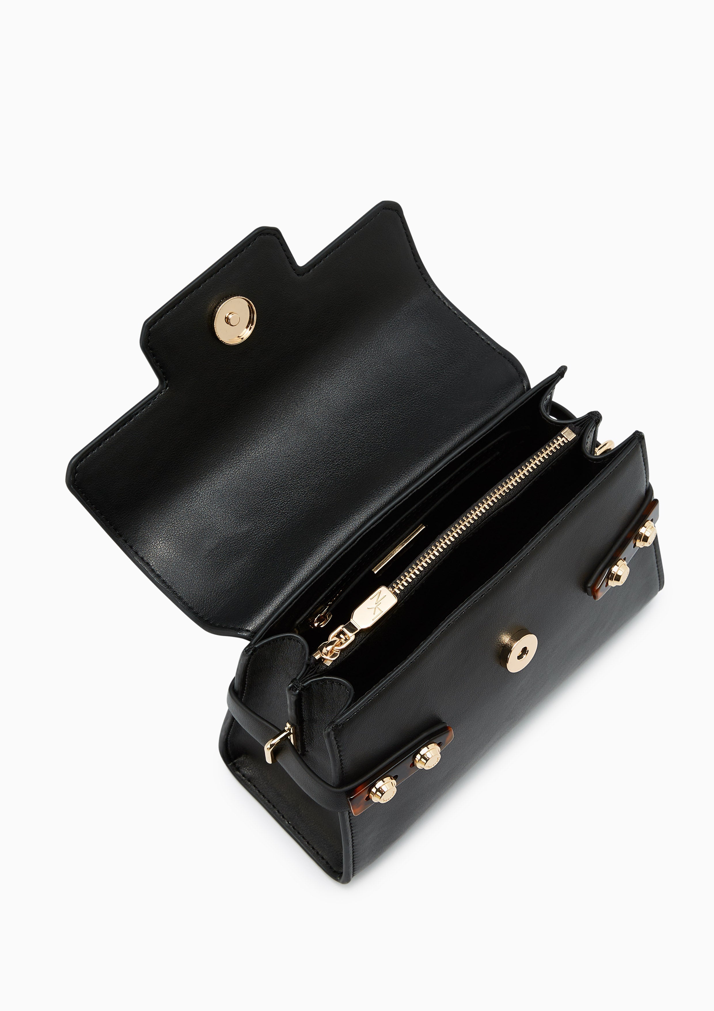 Re-Edit Marble S Handbag Black