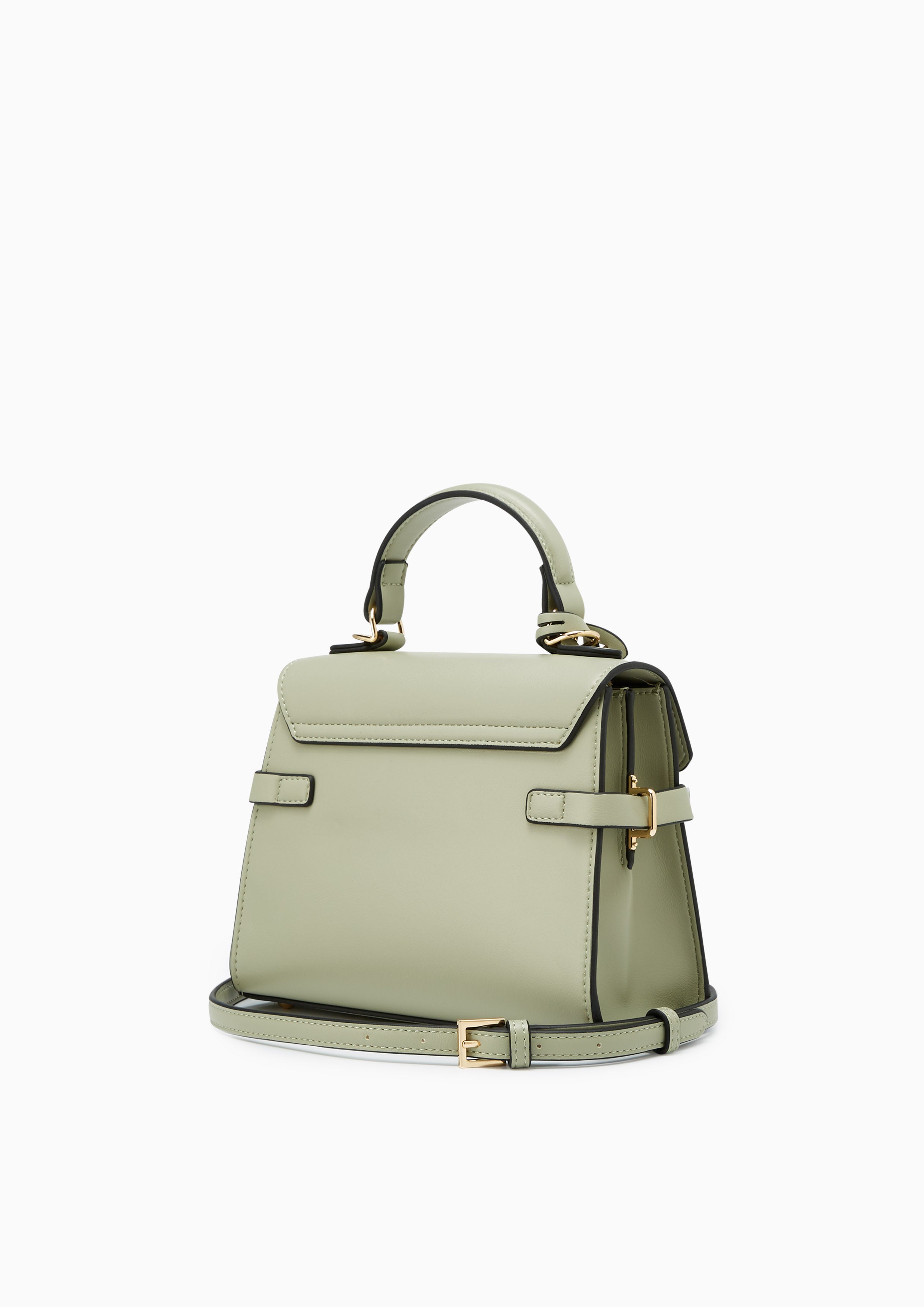 Re-Edit Marble S Handbag Green