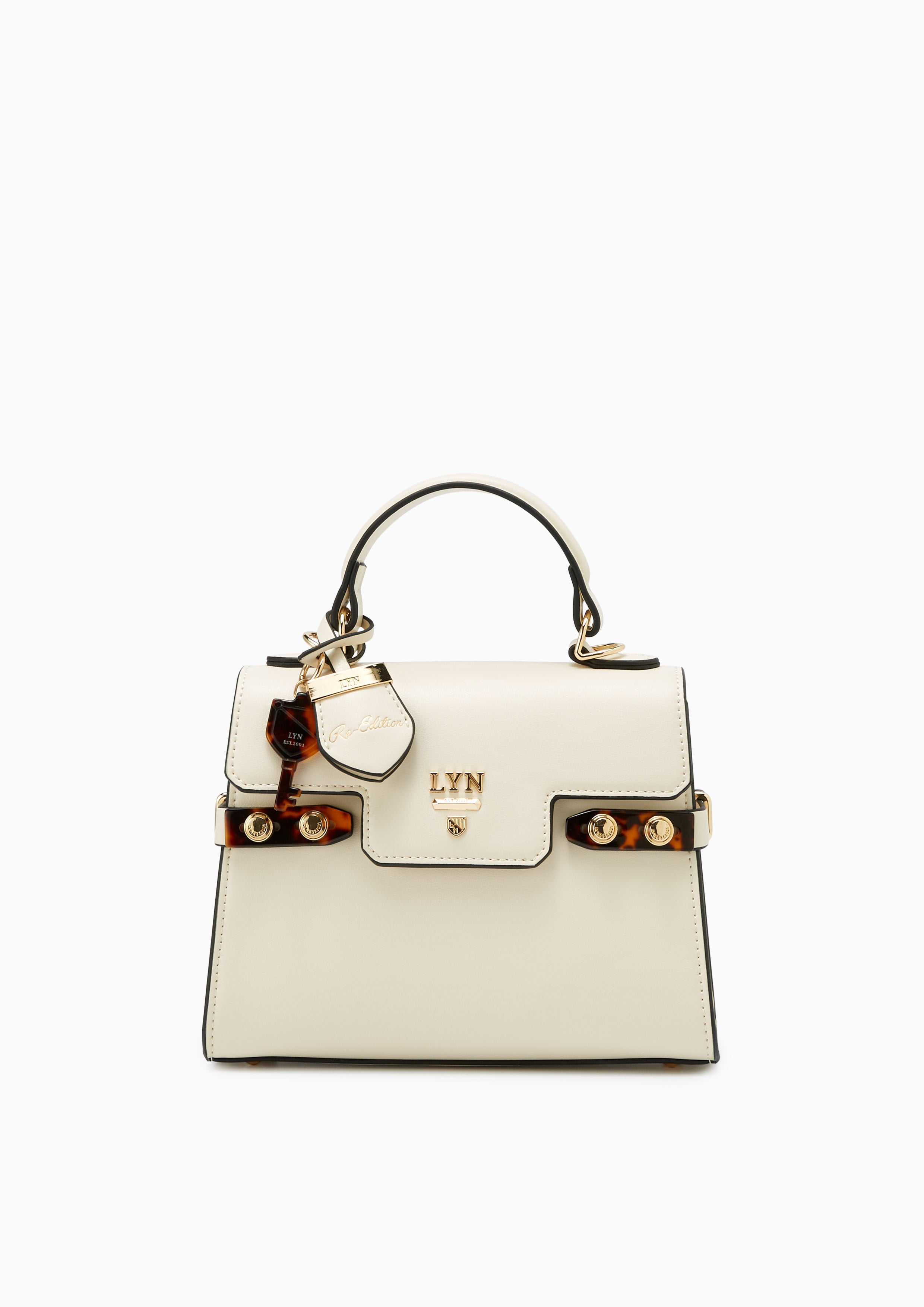 Re-Edit Marble S Handbag Ivory